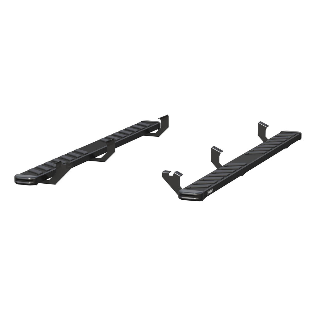 ARIES NovaTrac 6" x 85" Black E-Coat Steel Running Boards, 2015-2023 Toyota Tacoma