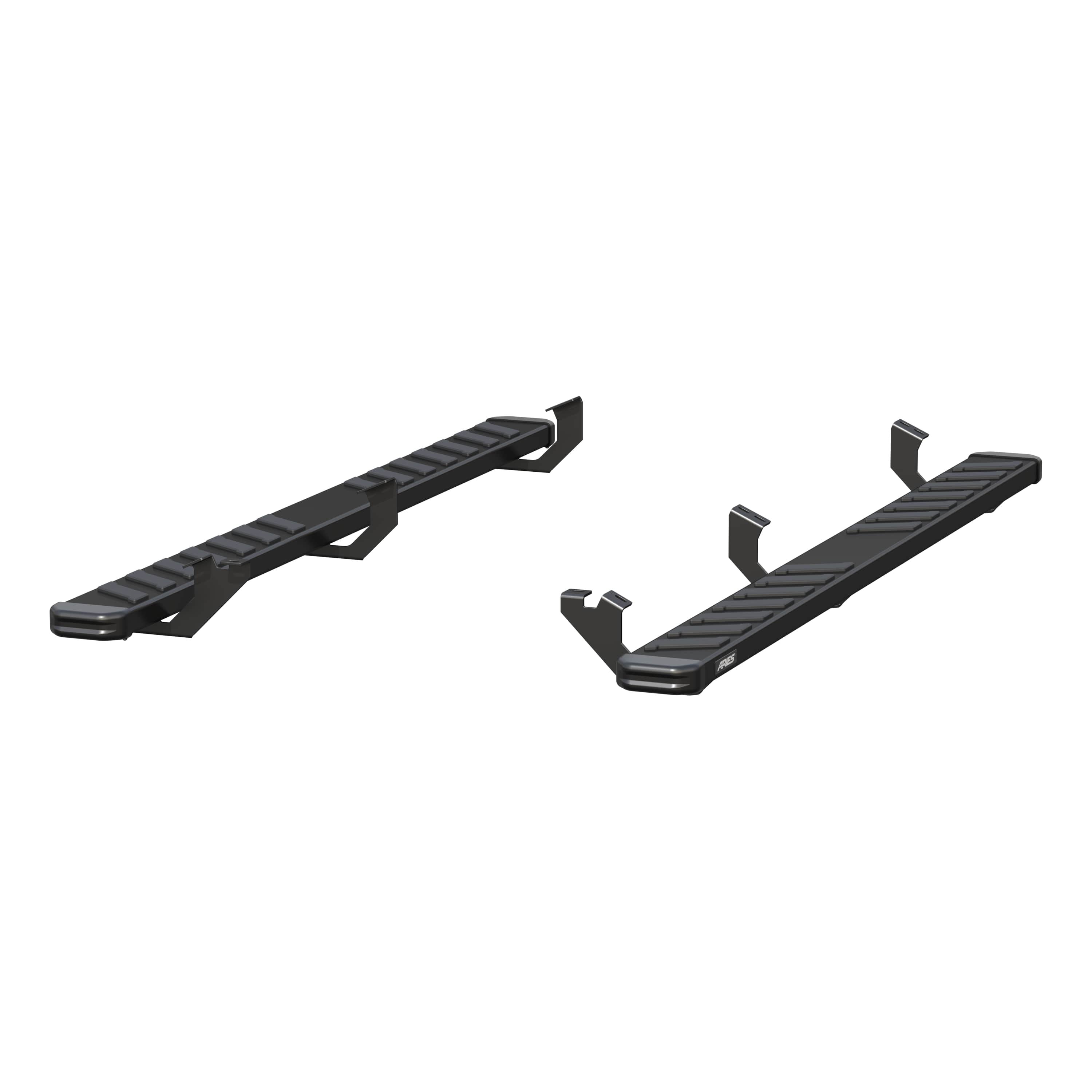 ARIES NovaTrac 6" x 85" Black E-Coat Steel Running Boards, 2015-2023 Toyota Tacoma