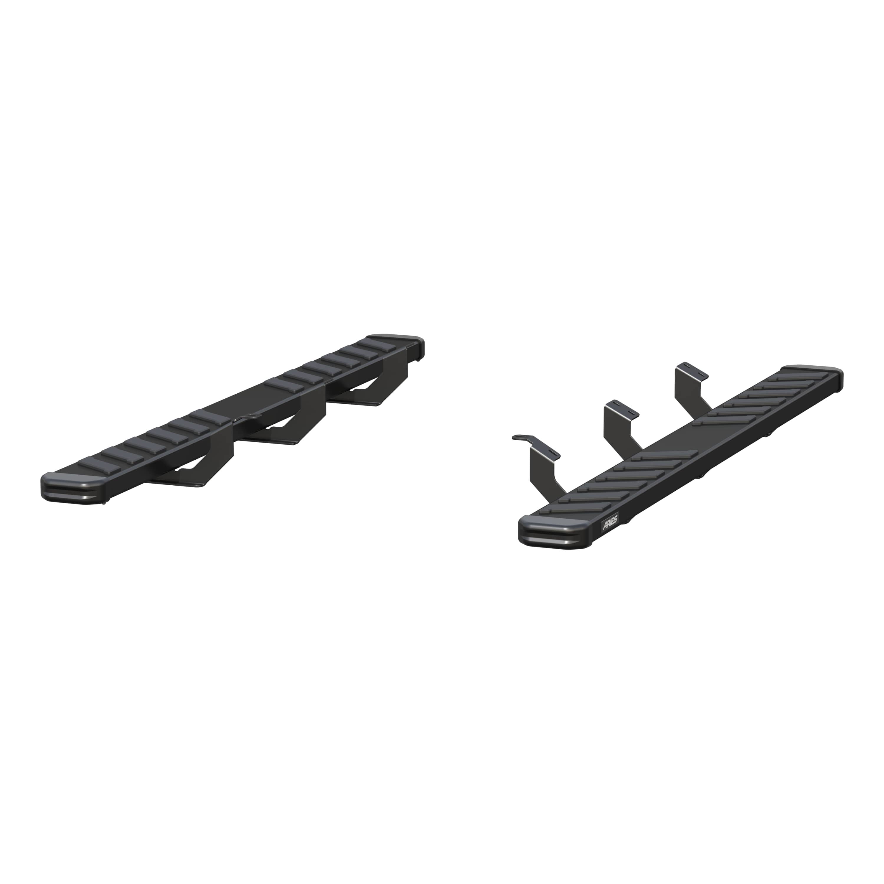 ARIES NovaTrac 6" x 75" Black E-Coat Steel Running Boards, 2024-2026 Toyota Tacoma