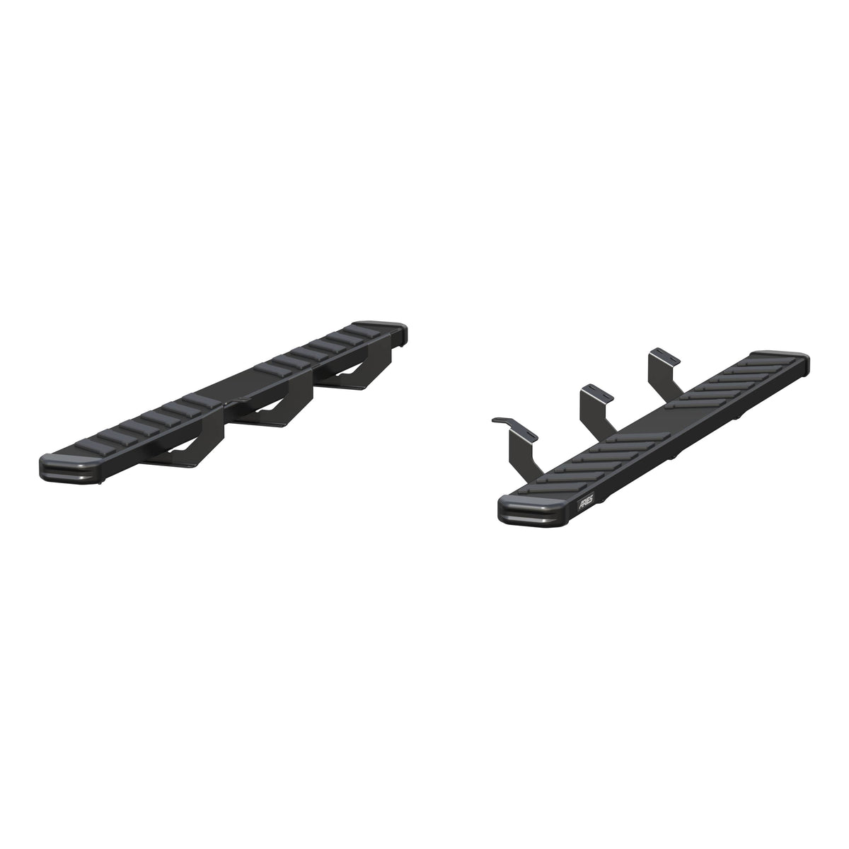 ARIES NovaTrac 6" x 75" Black E-Coat Steel Running Boards, 2024-2026 Toyota Tacoma