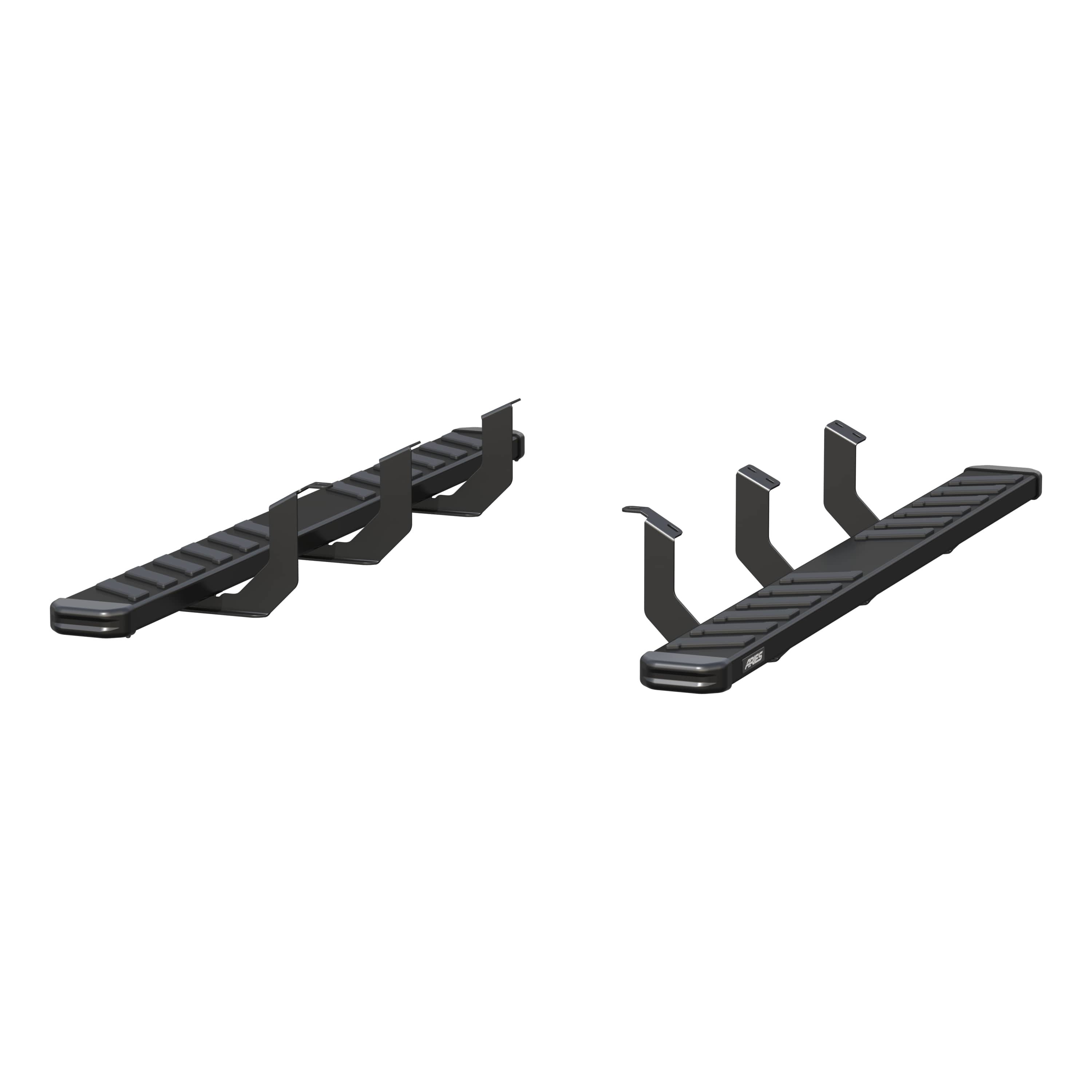 ARIES NovaTrac 6" x 75" Black E-Coat Steel Running Boards, 2022-2026 Toyota Tundra