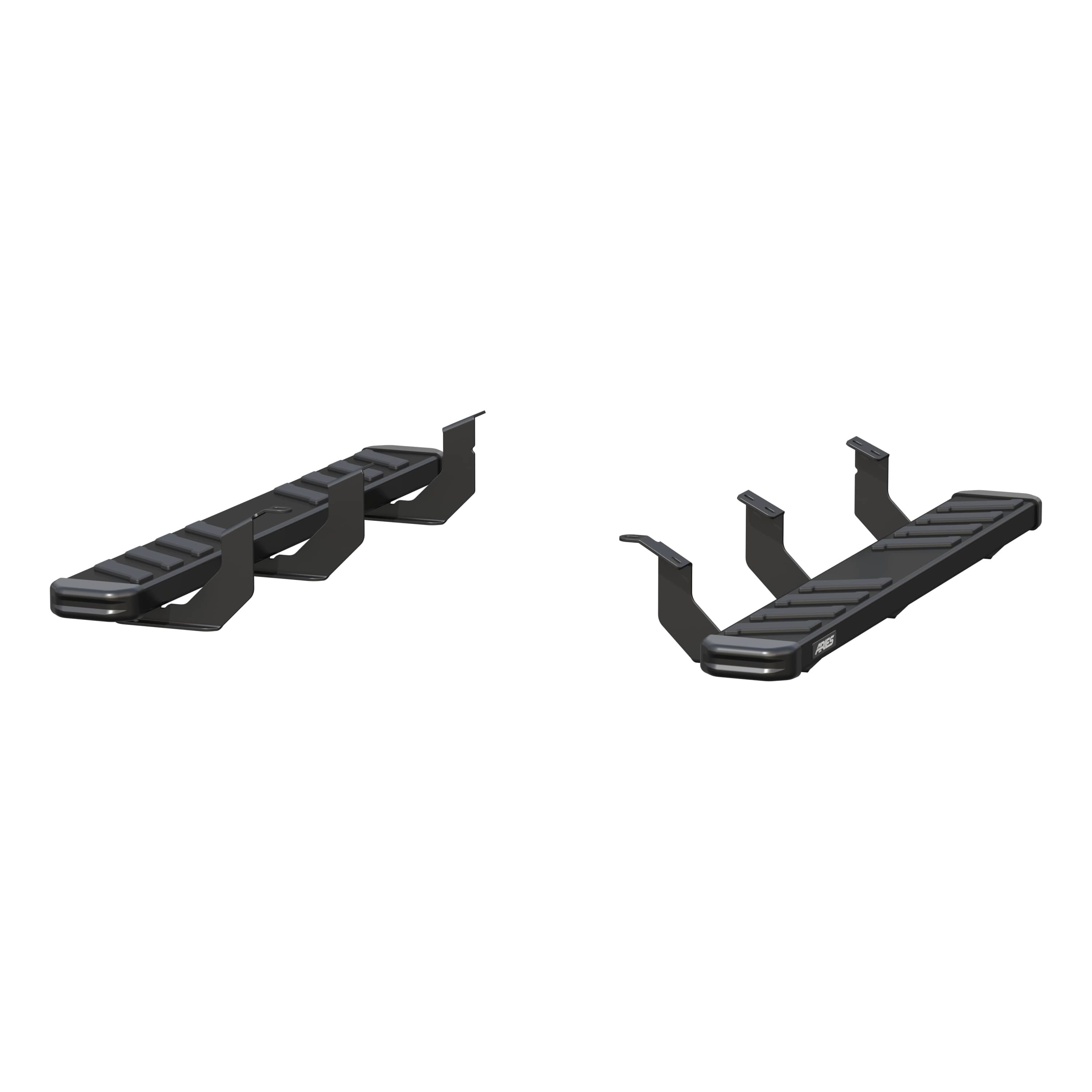 ARIES NovaTrac 6" x 53" Black E-Coat Steel Running Boards, 2007-2017 Toyota Tundra