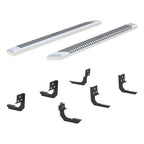 ARIES AdvantEDGE 5-1/2" x 91" Chrome Aluminum Side Bars, 2019-2026 Ram 2500/3500