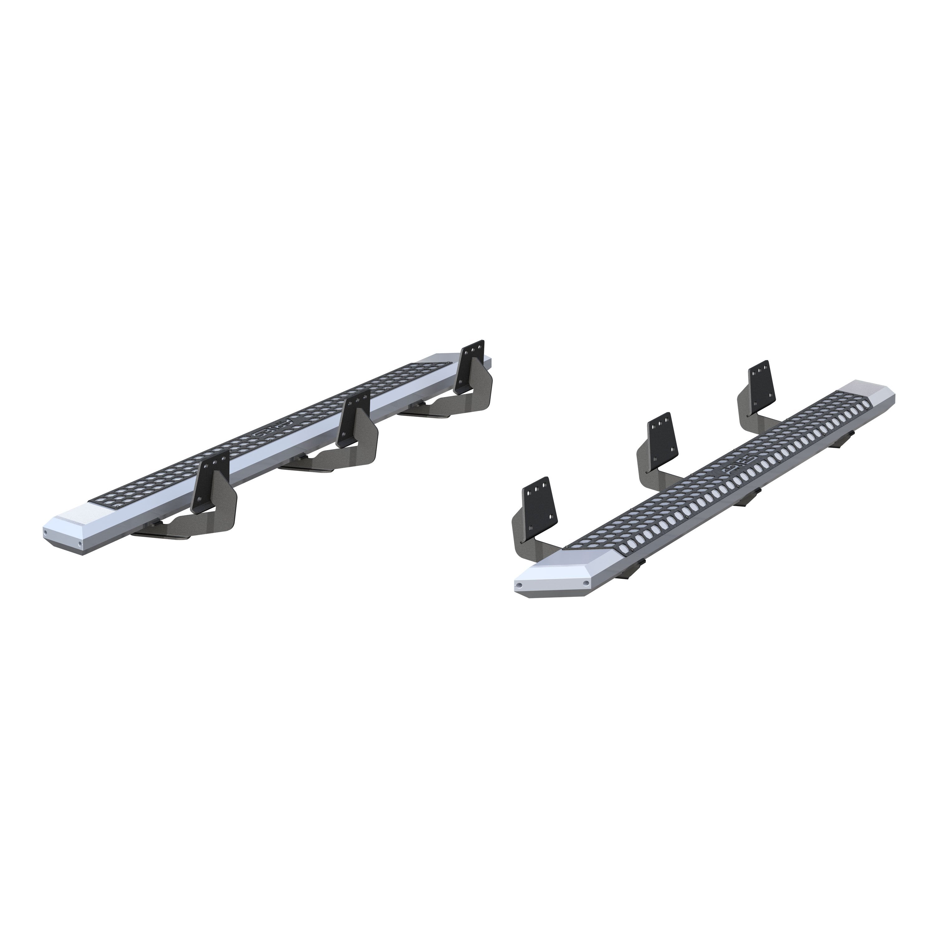 ARIES AdvantEDGE 5-1/2" x 91" Chrome Aluminum Side Bars, 2019-2026 Ram 1500