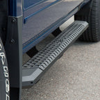ARIES AdvantEDGE 5-1/2" x 75" Black Aluminum Side Bars, 2019 Chevy/GMC Silverado/Sierra 1500 LD/Limited