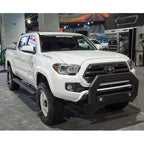 ARIES AdvantEDGE 5-1/2" x 85" Black Aluminum Side Bars, 2015-2023 Toyota Tacoma