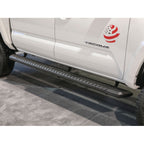 ARIES AdvantEDGE 5-1/2" x 85" Black Aluminum Side Bars, 2015-2023 Toyota Tacoma