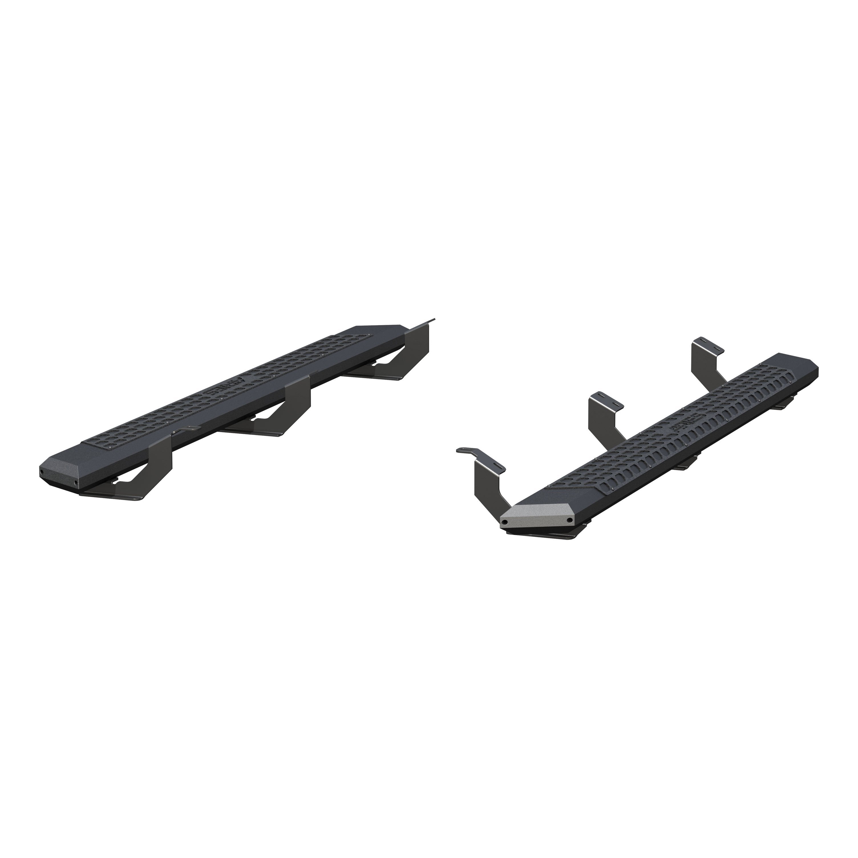 ARIES AdvantEDGE 5-1/2" x 75" Black Aluminum Side Bars, 2024-2026 Toyota Tacoma