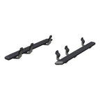 ARIES AdvantEDGE 5-1/2" x 91" Black Aluminum Side Bars, 2015-2026 Ford F-150, 2017-2026 Ford F-250/F-350/F-450/F-550 Super Duty, 2022-2025 Ford F-150 Lightning