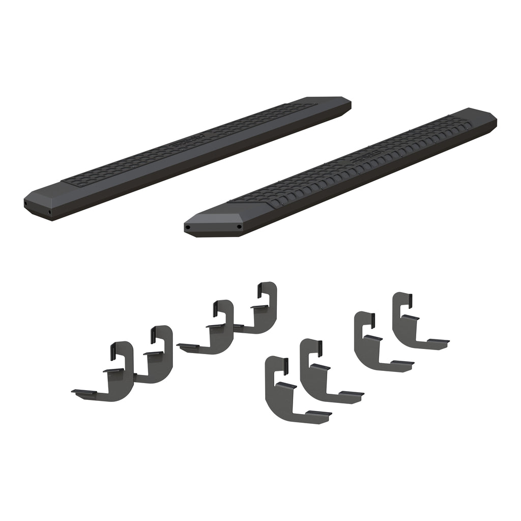 ARIES AdvantEDGE 5-1/2" x 75" Aluminum Side Bars, 2019-2026 Chevy/GMC Silverado/Sierra 1500, 2020-2026 Chevy/GMC Silverado/Sierra 2500HD/3500HD