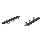 ARIES AdvantEDGE 5-1/2" x 75" Black Aluminum Side Bars, 2020-2026 Ford Explorer