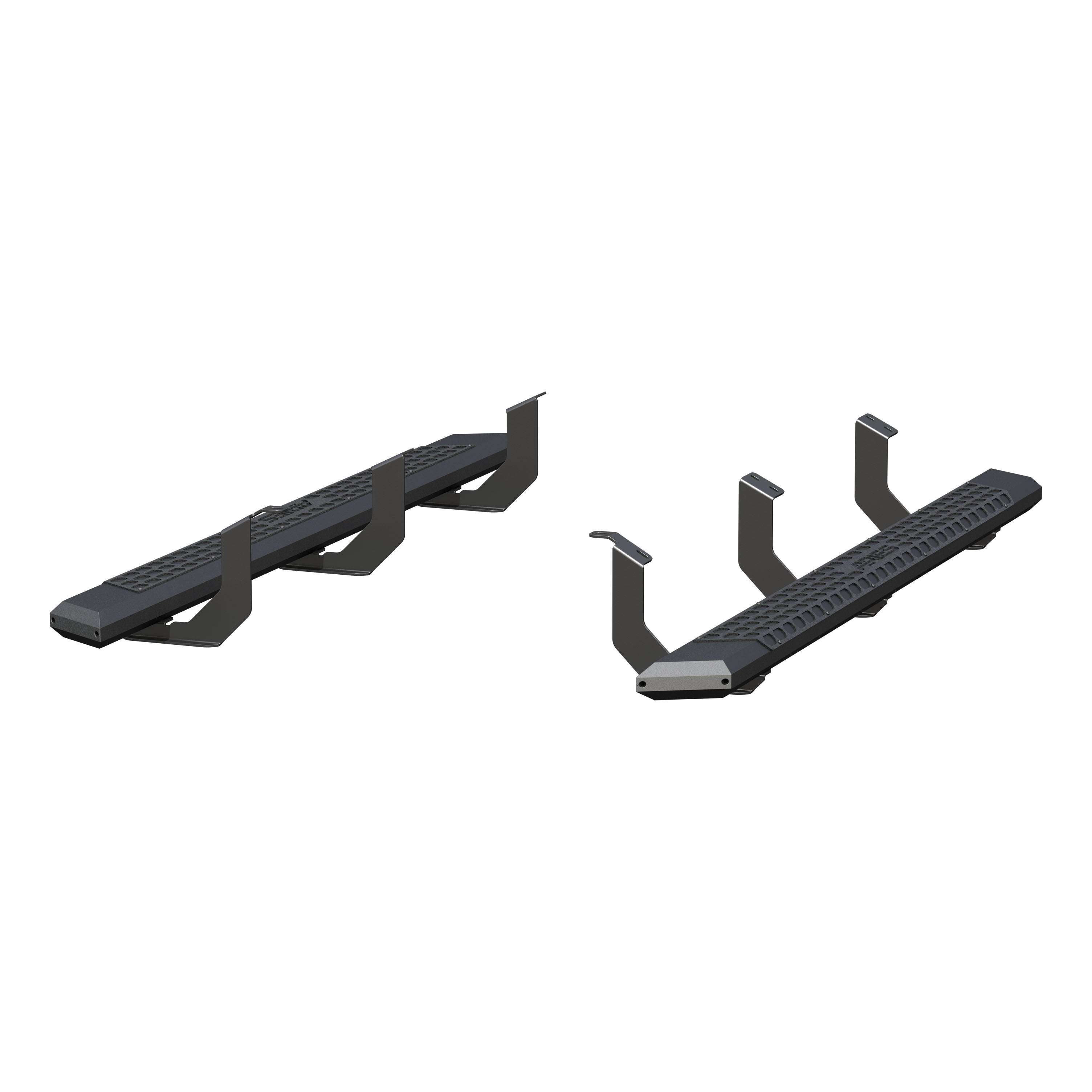 ARIES AdvantEDGE 75" Black Aluminum Side Bars, 2022-2026 Toyota Tundra