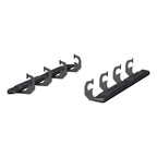 ARIES AscentStep 5-1/2" x 75" Black Steel Running Boards, 2019 Chevy/GMC Silverado/Sierra 1500 LD/Limited