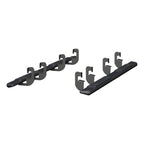 ARIES AscentStep 5-1/2" x 91" Black Steel Running Boards, 2019-2026 Chevy/GMC Silverado/Sierra 1500, 2020-2026 Chevy/GMC Silverado/Sierra 2500HD/3500HD