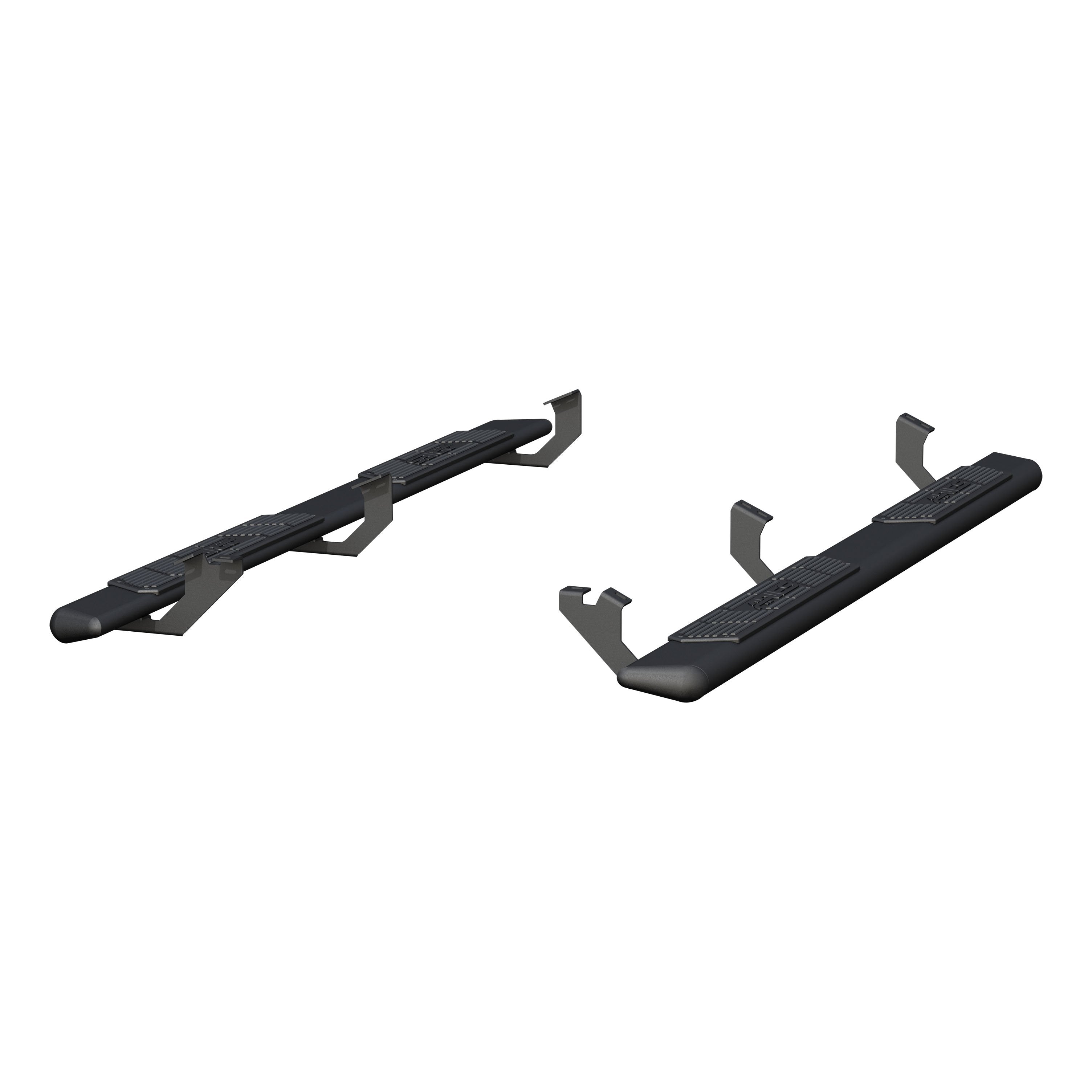 ARIES AscentStep 5-1/2" x 85" Black Steel Running Boards, 2015-2023 Toyota Tacoma