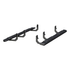 ARIES AscentStep 5-1/2" x 85" Black Steel Running Boards, 2016-2024 Nissan TITAN XD, 2017-2024 Nissan TITAN