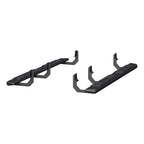 ARIES AscentStep 5-1/2" x 75" Black Steel Running Boards, 2017-2018 Nissan TITAN