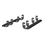 ARIES AscentStep 5-1/2" x 75" Black Steel Running Boards, 2019-2026 Chevy/GMC Silverado/Sierra 1500, 2020-2026 Chevy/GMC Silverado/Sierra 2500HD/3500HD