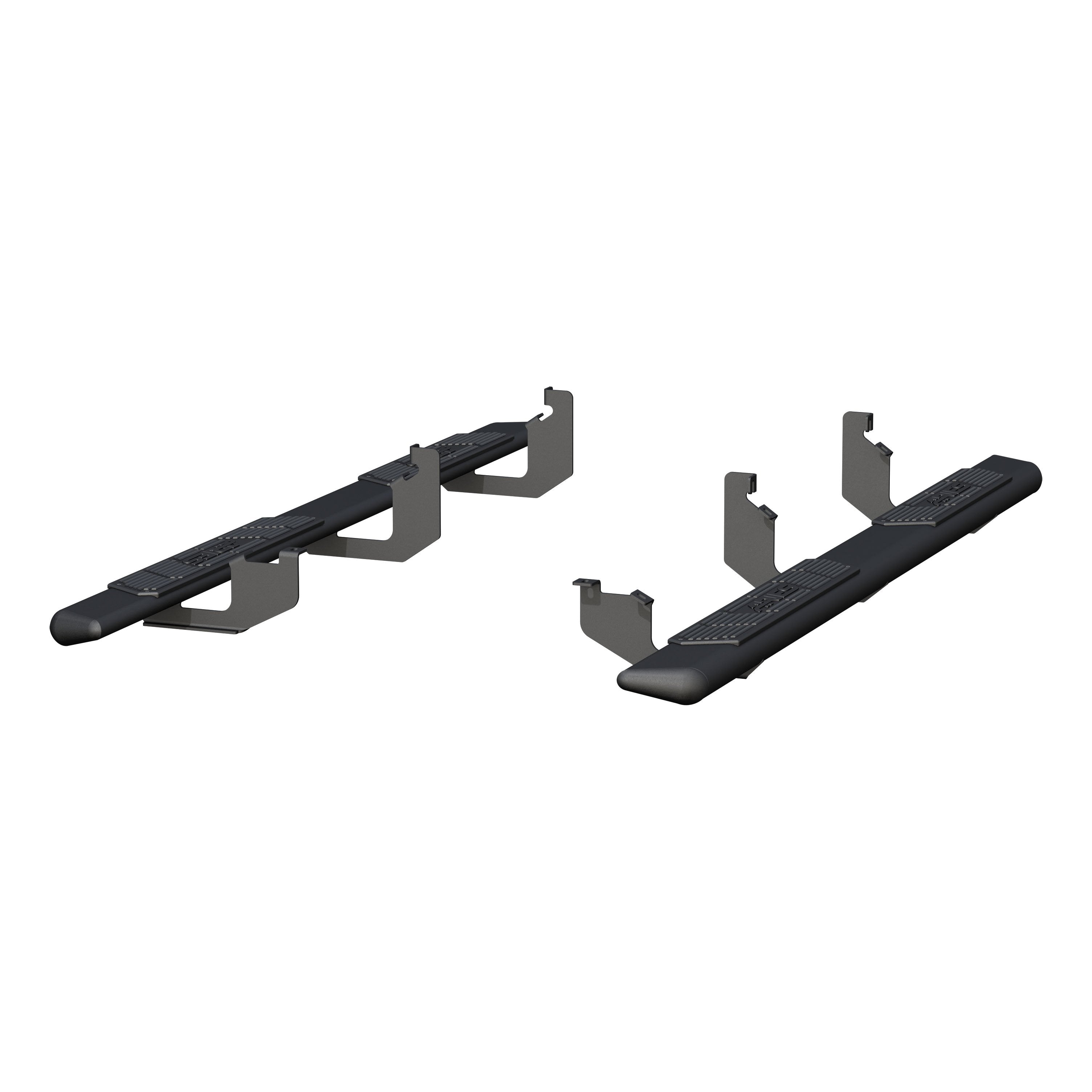 ARIES AscentStep 5-1/2" x 85" Black Steel Running Boards, 2019-2026 Ford Ranger