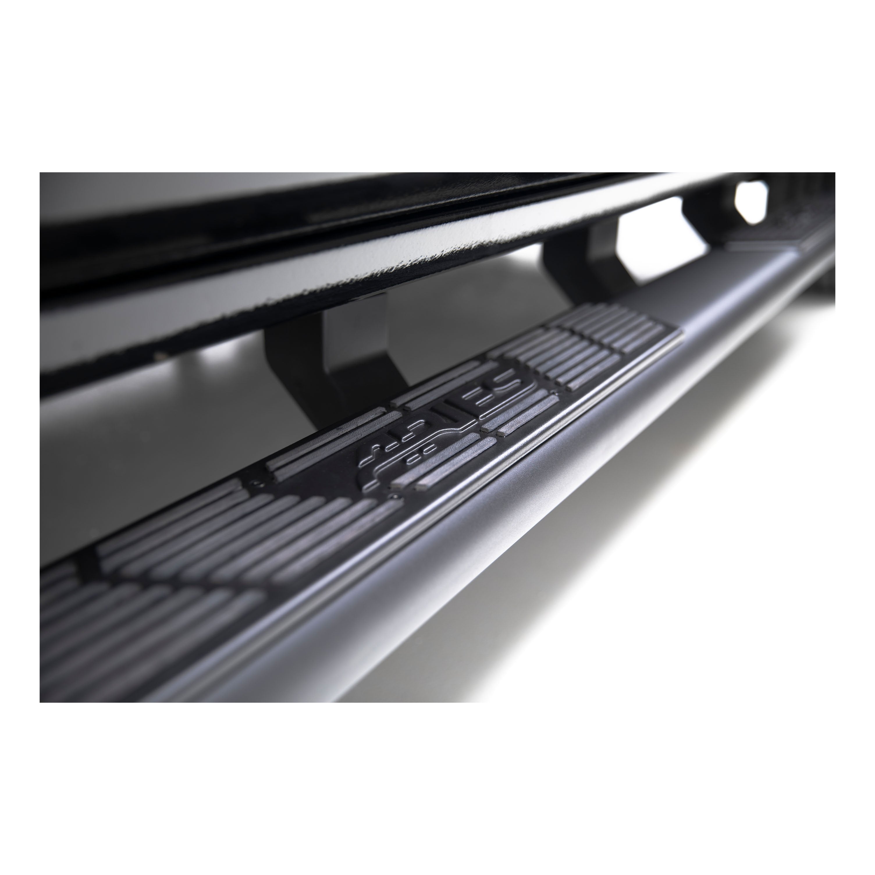 ARIES AscentStep 5-1/2" x 85" Black Steel Running Boards, 2019-2026 Ford Ranger