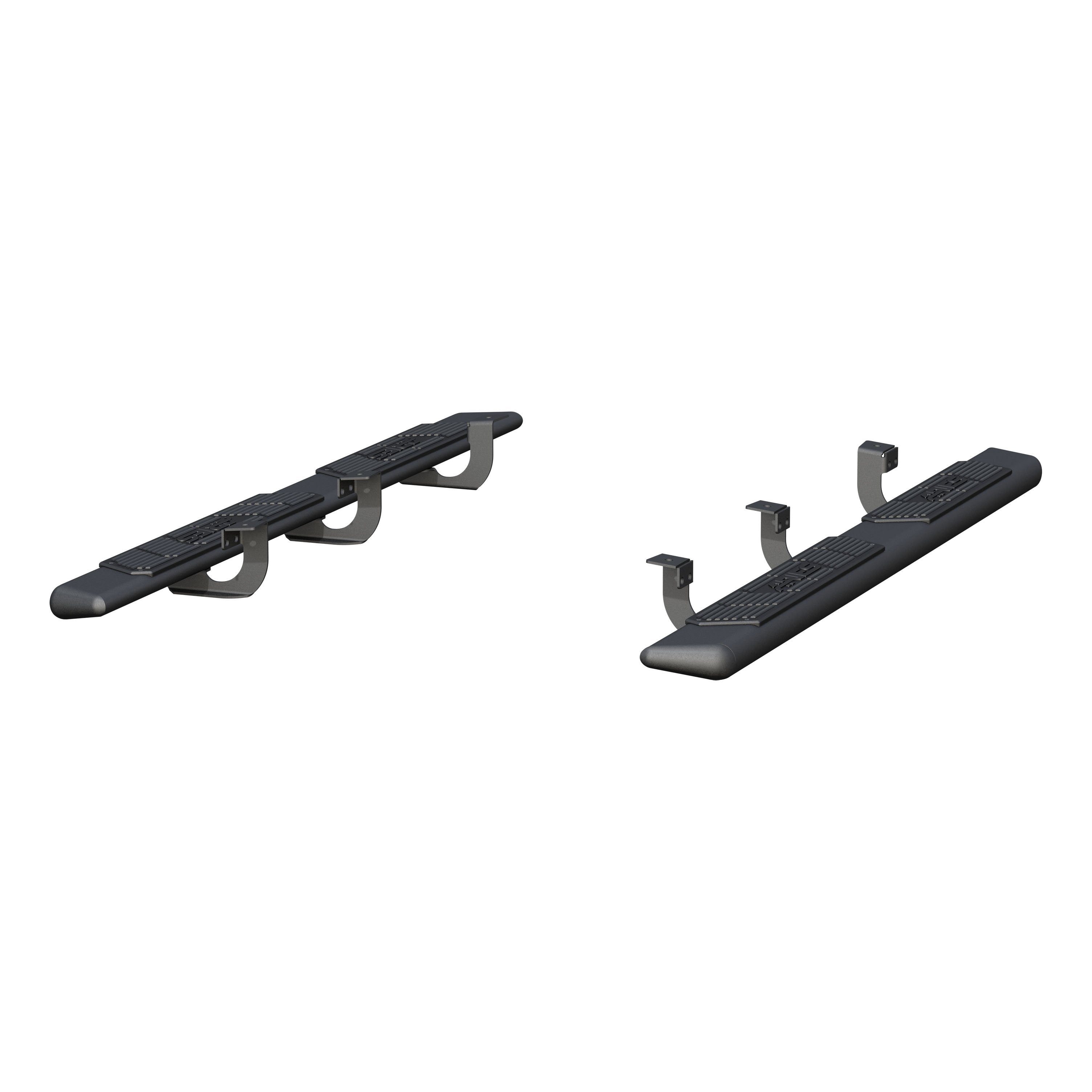 ARIES AscentStep 5-1/2" x 75" Black Steel Running Boards, 2020-2026 Ford Explorer