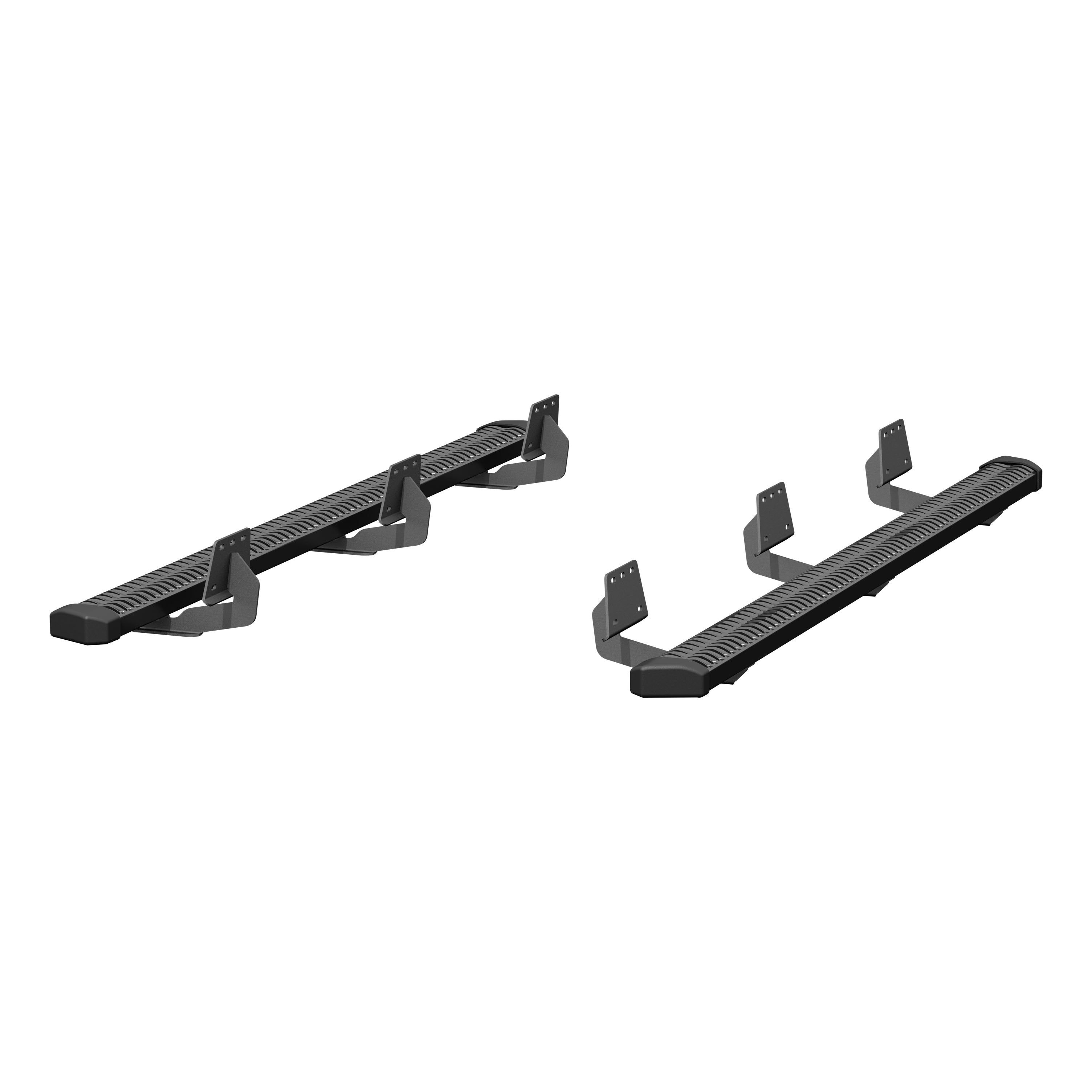 ARIES SlimGrip 5" x 78" Black Running Boards, 2019-2026 Ram 1500