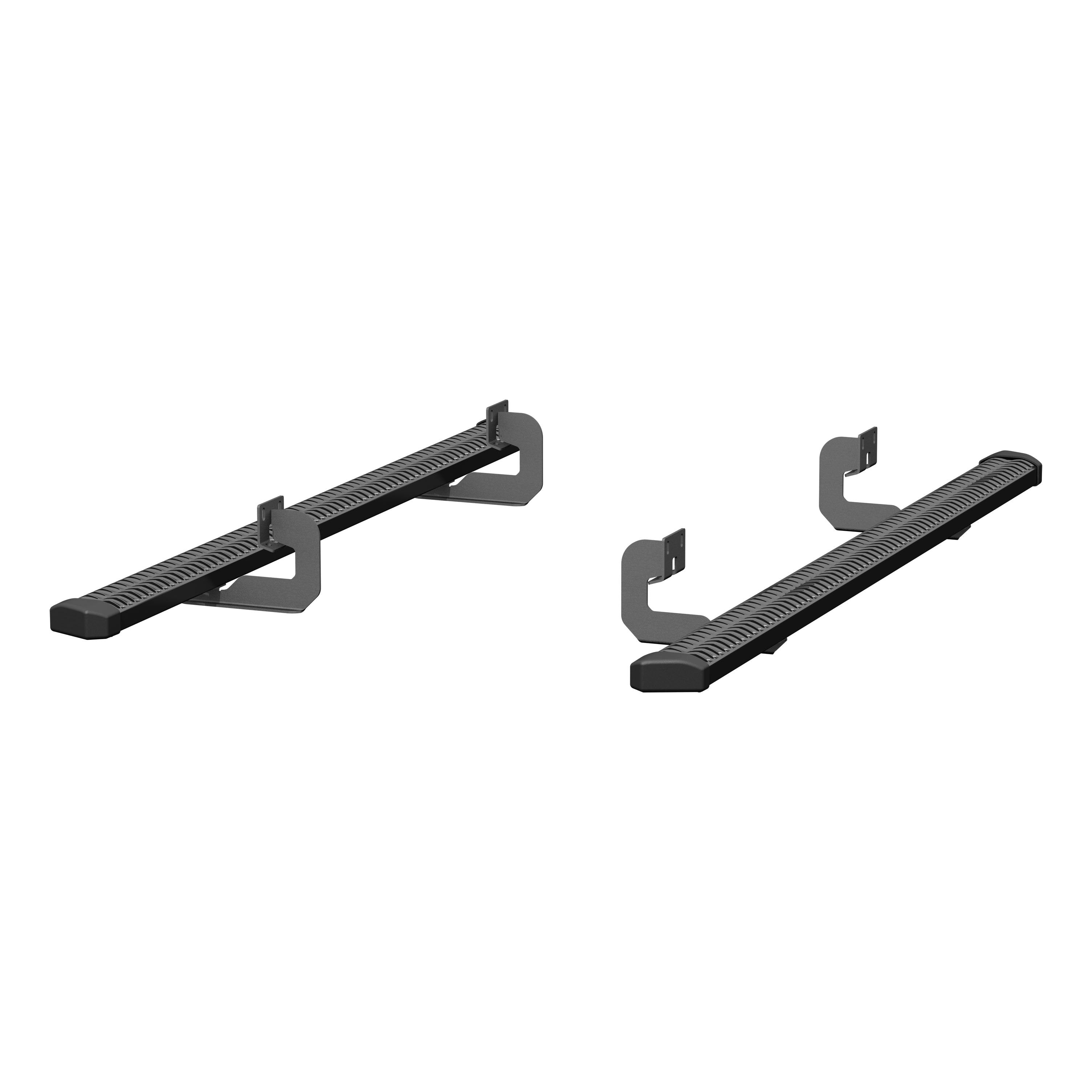 ARIES SlimGrip 5" x 78" Black Running Boards, 2009-2014 Ford F-150