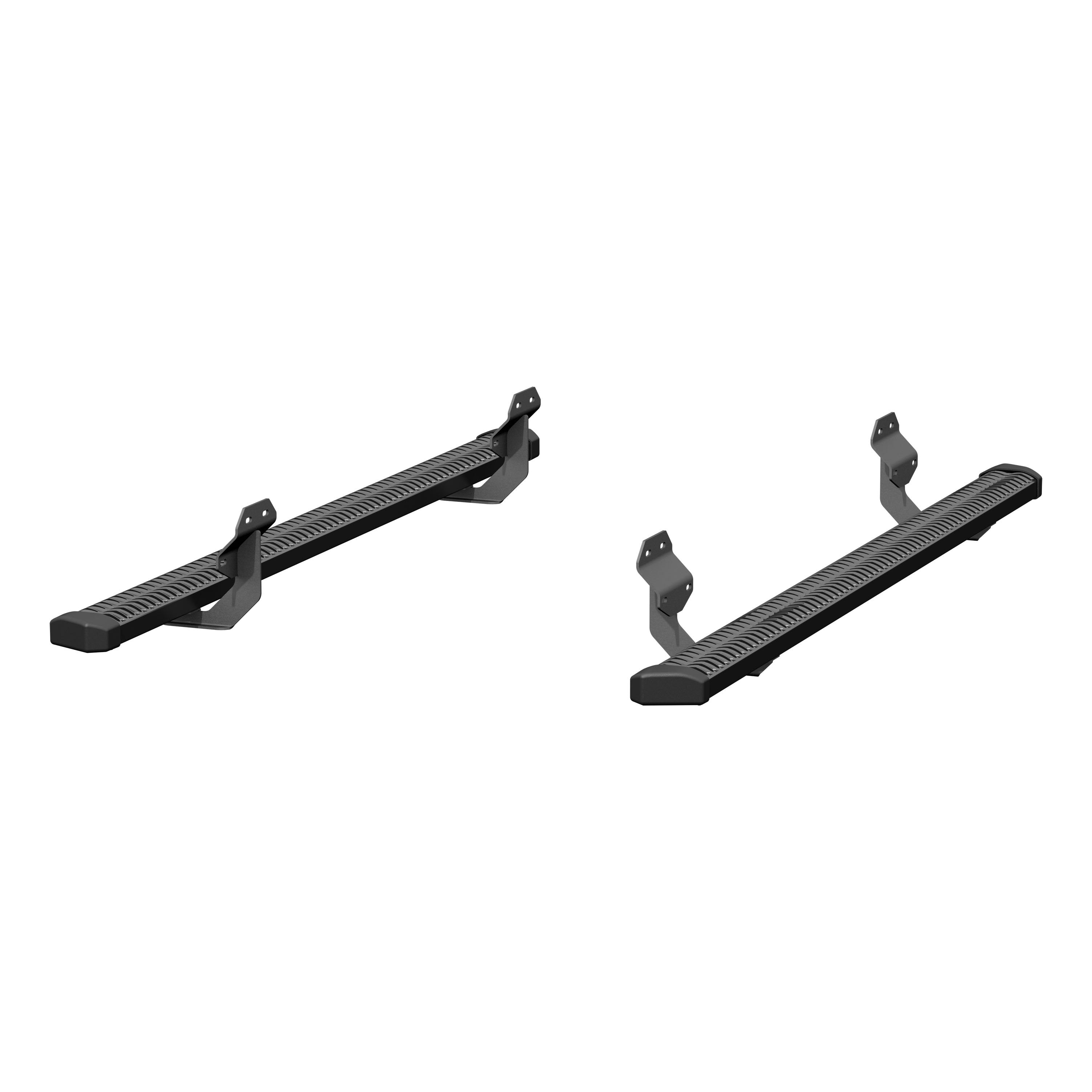 ARIES SlimGrip 5" x 78" Black Running Boards, 2015-2026 Ford F-150, 2017-2026 Ford F-250/F-350/F-450/F-550 Super Duty