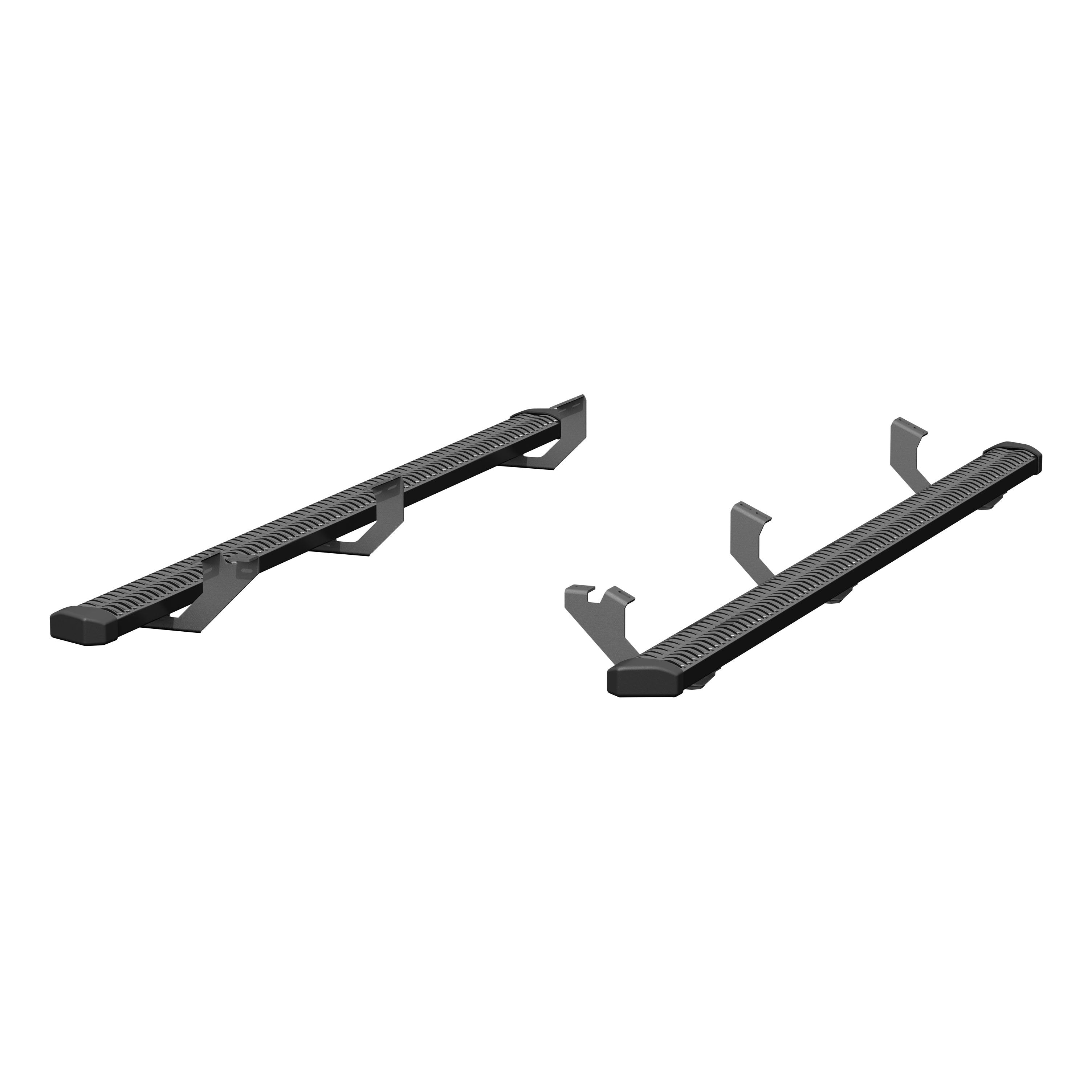 ARIES SlimGrip 5" x 88" Black Running Boards, 2015-2023 Toyota Tacoma