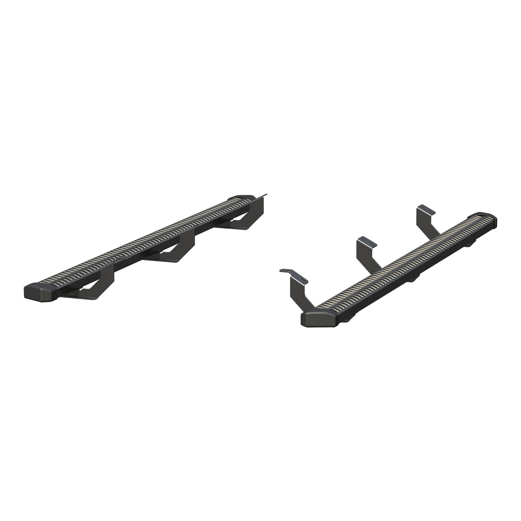 ARIES SlimGrip 5" x 78" Black Aluminum Running Boards, 2024-2026 Toyota Tacoma