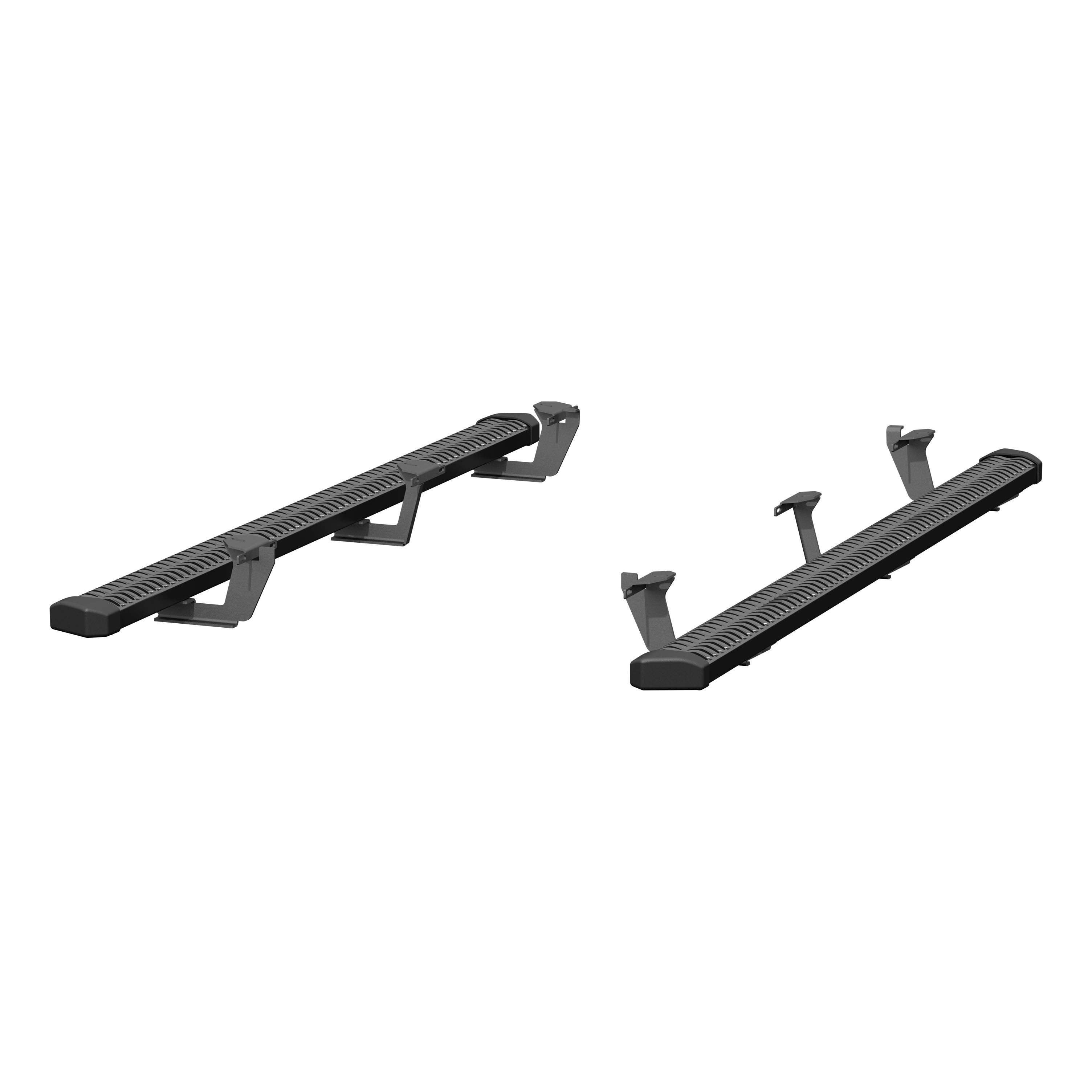 ARIES SlimGrip 5" x 78" Black Aluminum Running Boards, 2011-2026 Dodge Durango