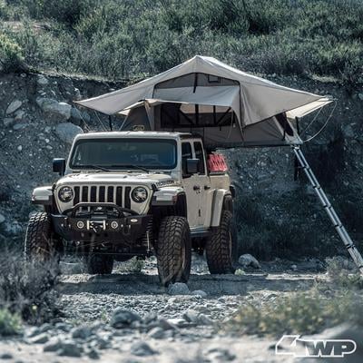 Gen2 Overlander Tent Open Size 95 Inch W x 56 Inch L x 51 Inch H Sleeps 2-3 Full Bed Size Smittybilt