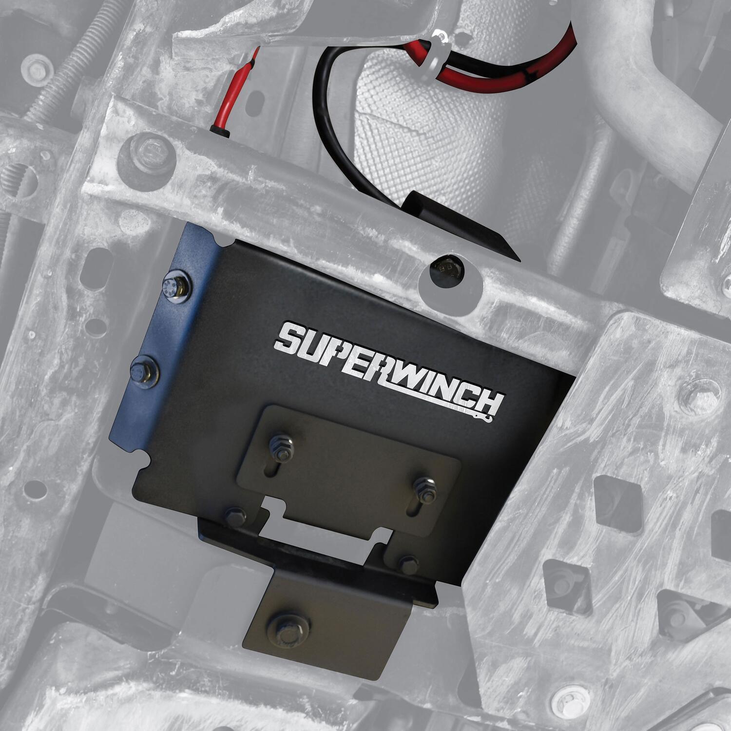 Superwinch Auxiliary Battery Mount 2018-2026 Jeep Wrangler JL, 2020-2026 Gladiator JT