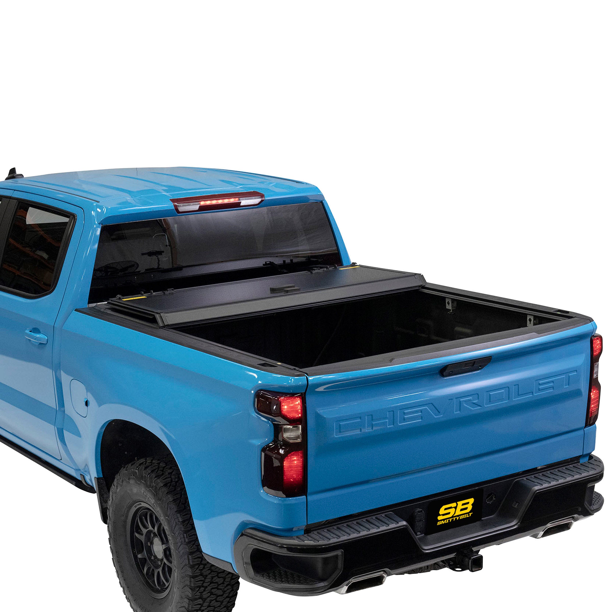 Bed Guard Folding Tonneau Cover 2019-2022 Silverado/Sierra 1500 Smittybilt