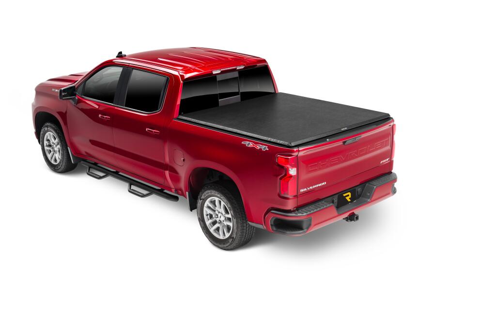 TruXport Tonneau Cover Black 2019 (New Body Style)-2026 Silverado/Sierra (without CarbonPro Bed) 5 Foot 9 Inch Bed Truxedo