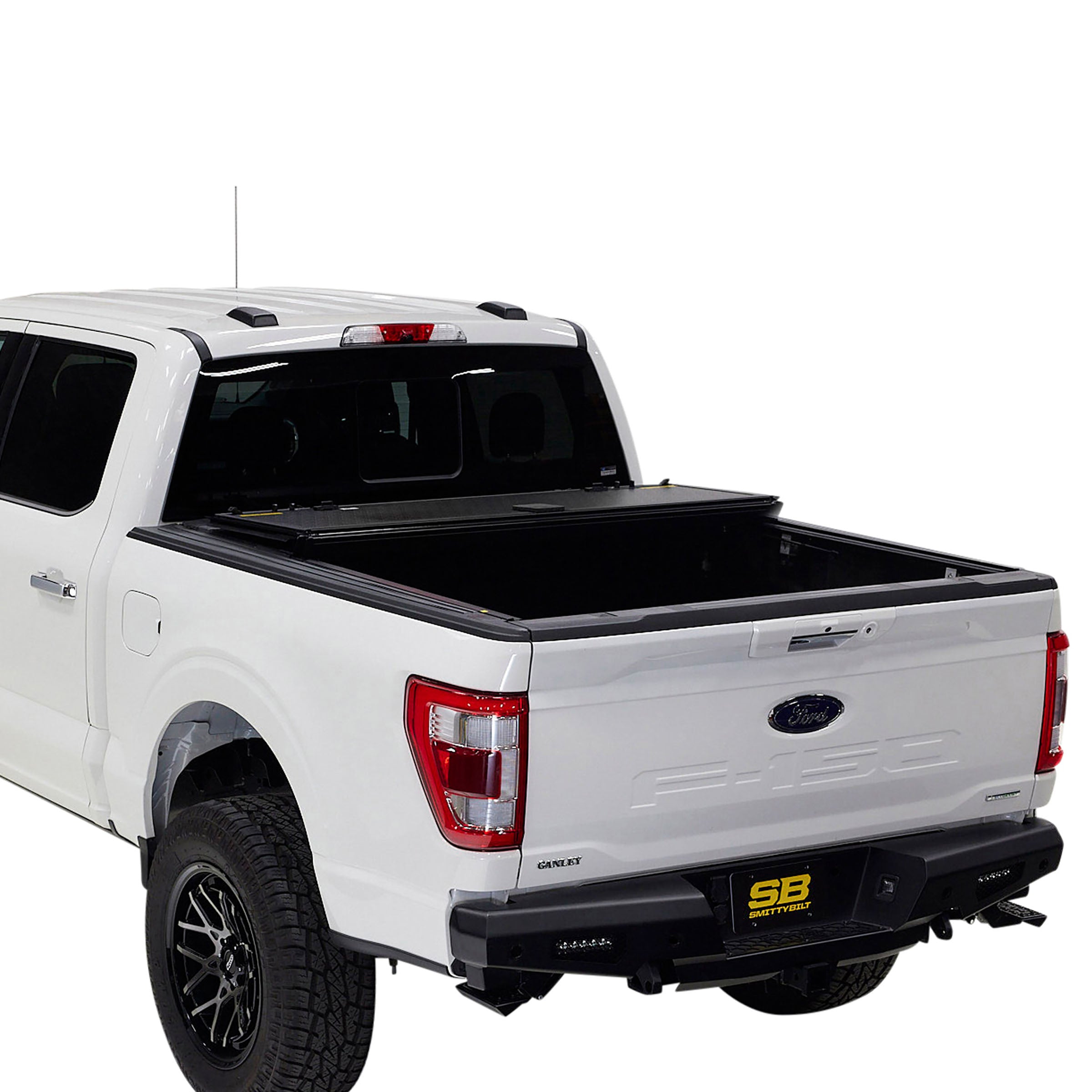 Bed Guard Folding Tonneau Cover 2015-2022 Ford F-150 Smittybilt
