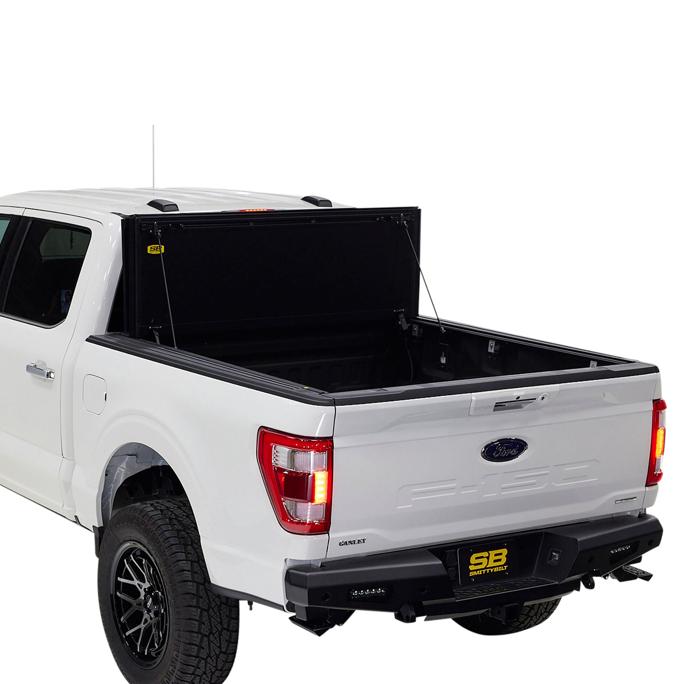 Bed Guard Folding Tonneau Cover 2015-2022 Ford F-150 Smittybilt