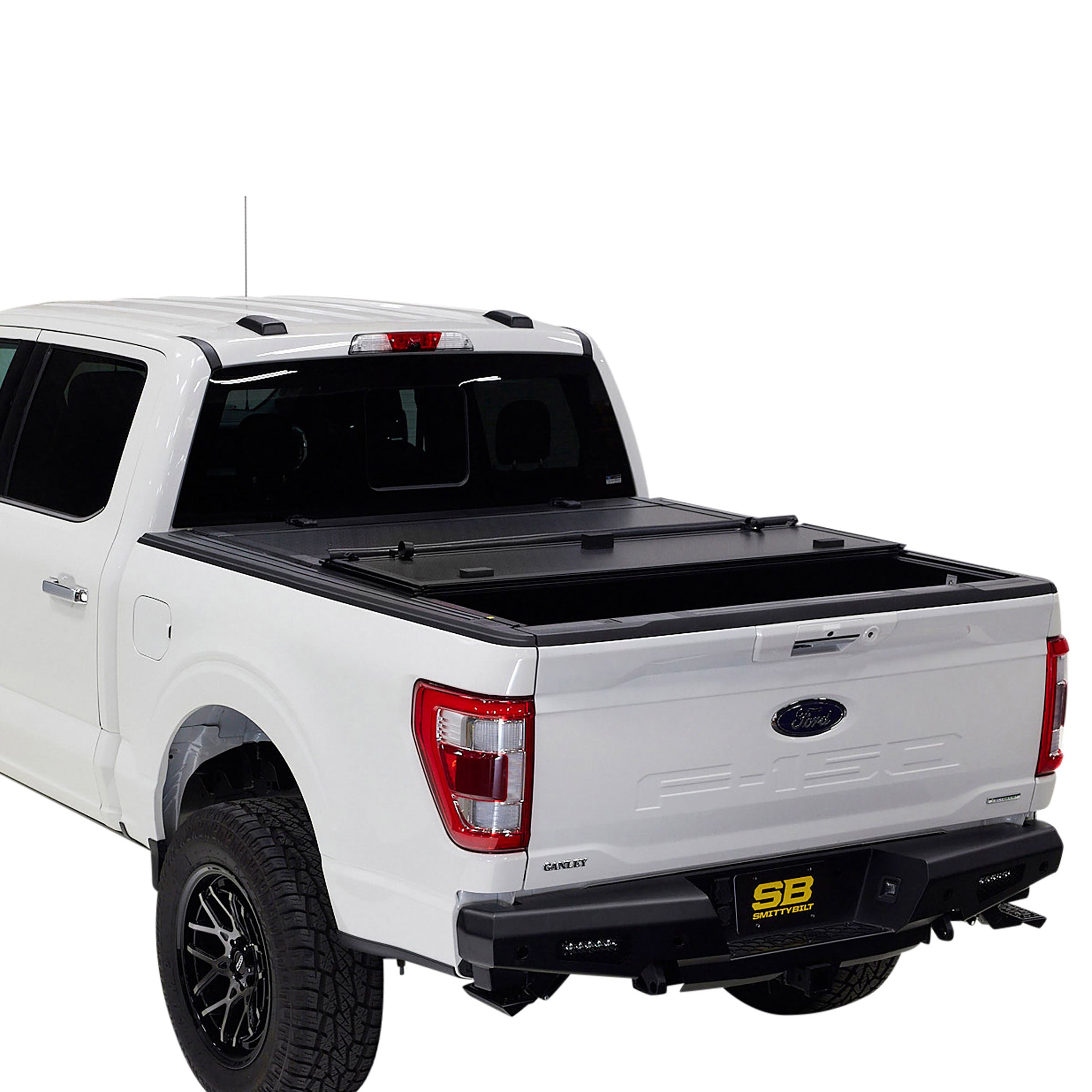 Bed Guard Folding Tonneau Cover 2015-2022 Ford F-150 Smittybilt