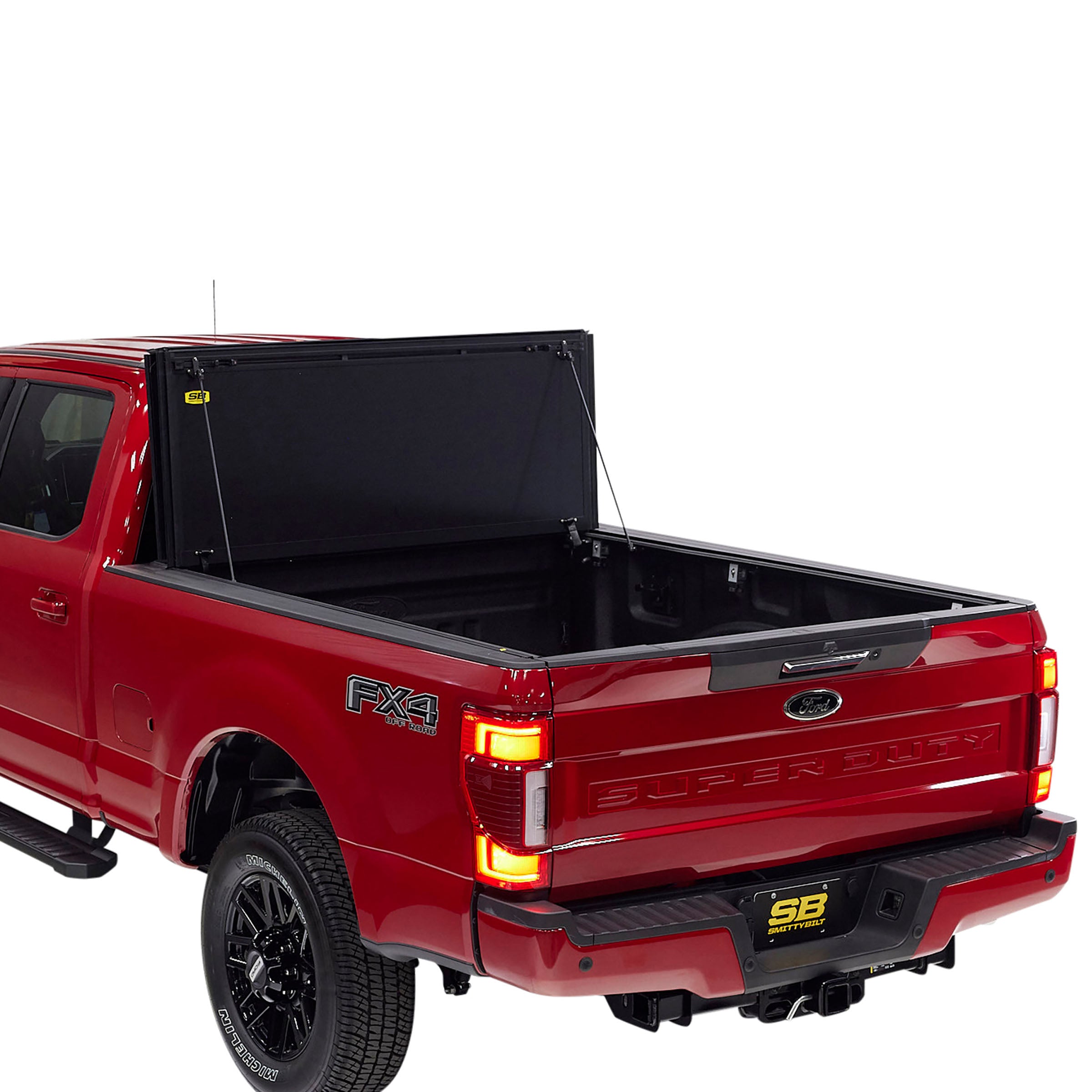 Bed Guard Folding Tonneau Cover 2017-2022 Ford F-250/F-350 Super Duty Smittybilt