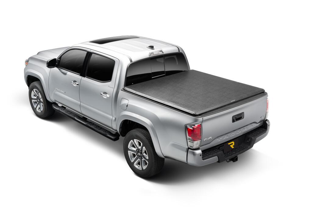 TruXport Tonneau Cover Black 2014-2021 Toyota Tundra 6 Foot 6 Inch Bed without Deck Rail System Truxedo