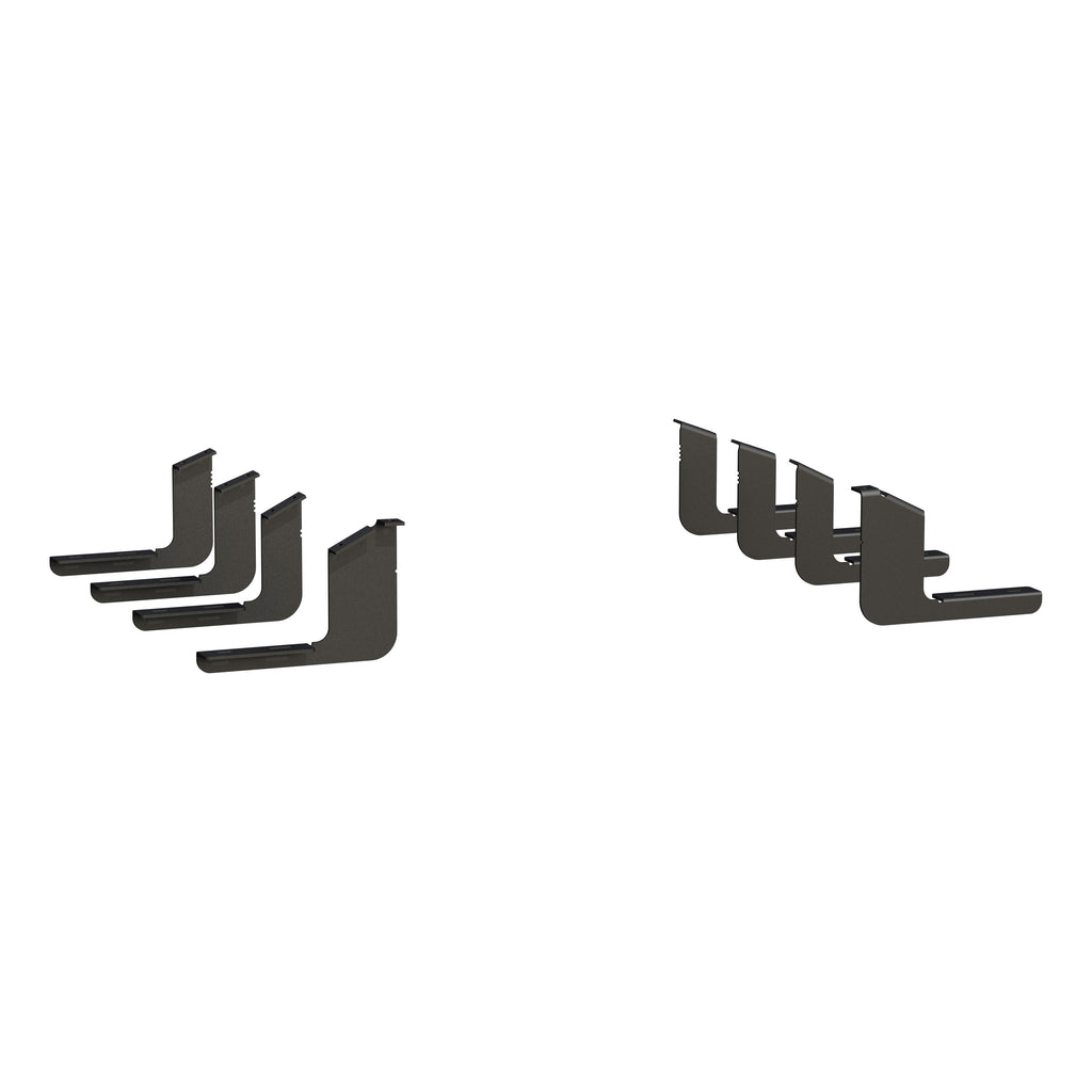 LUVERNE Regal 7 Black Stainless 78" Oval Side Steps, 2007-2021 Toyota Tundra