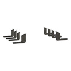 LUVERNE Regal 7 Black Stainless 78" Oval Side Steps, 2007-2021 Toyota Tundra