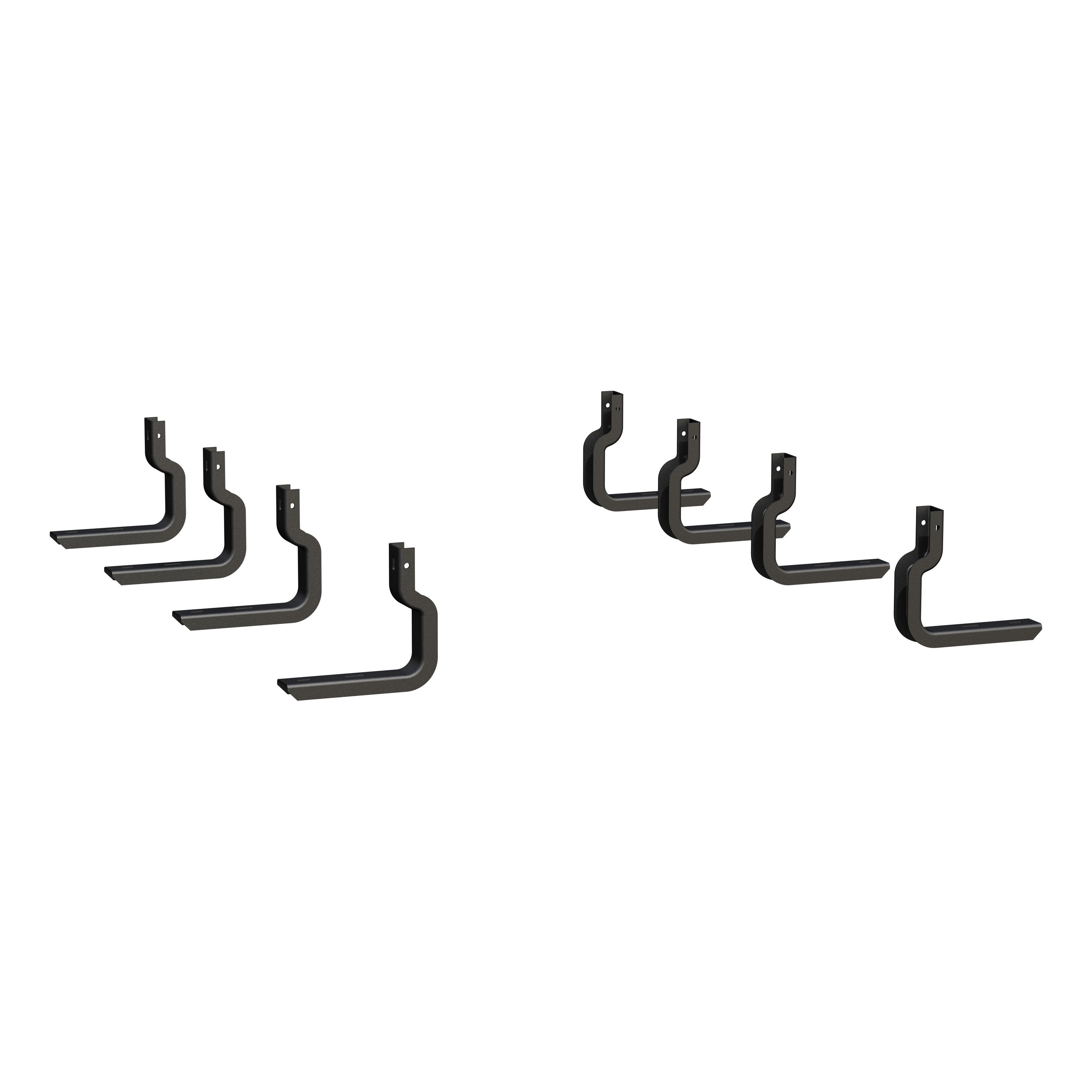 LUVERNE Regal 7 Black Stainless 78" Oval Side Steps, 2009-2014 Ford F-150