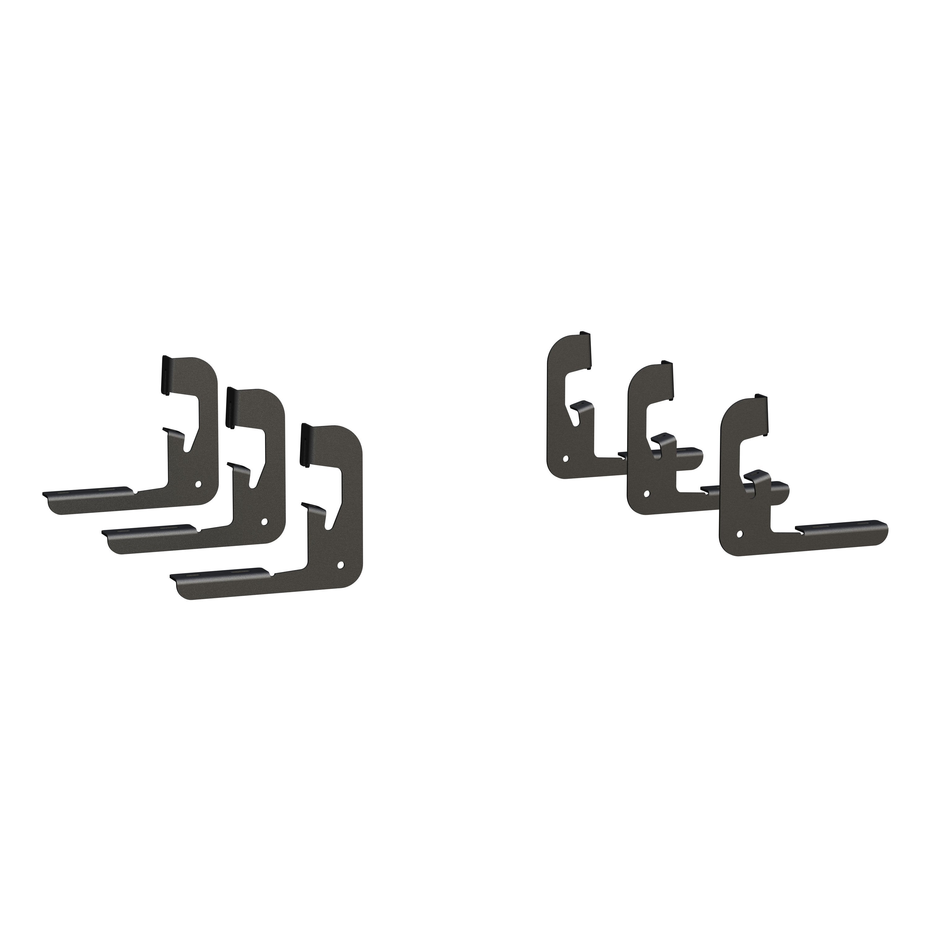 LUVERNE Regal 7 Black Stainless 78" Oval Side Steps, 2019 Chevy/GMC Silverado/Sierra 1500