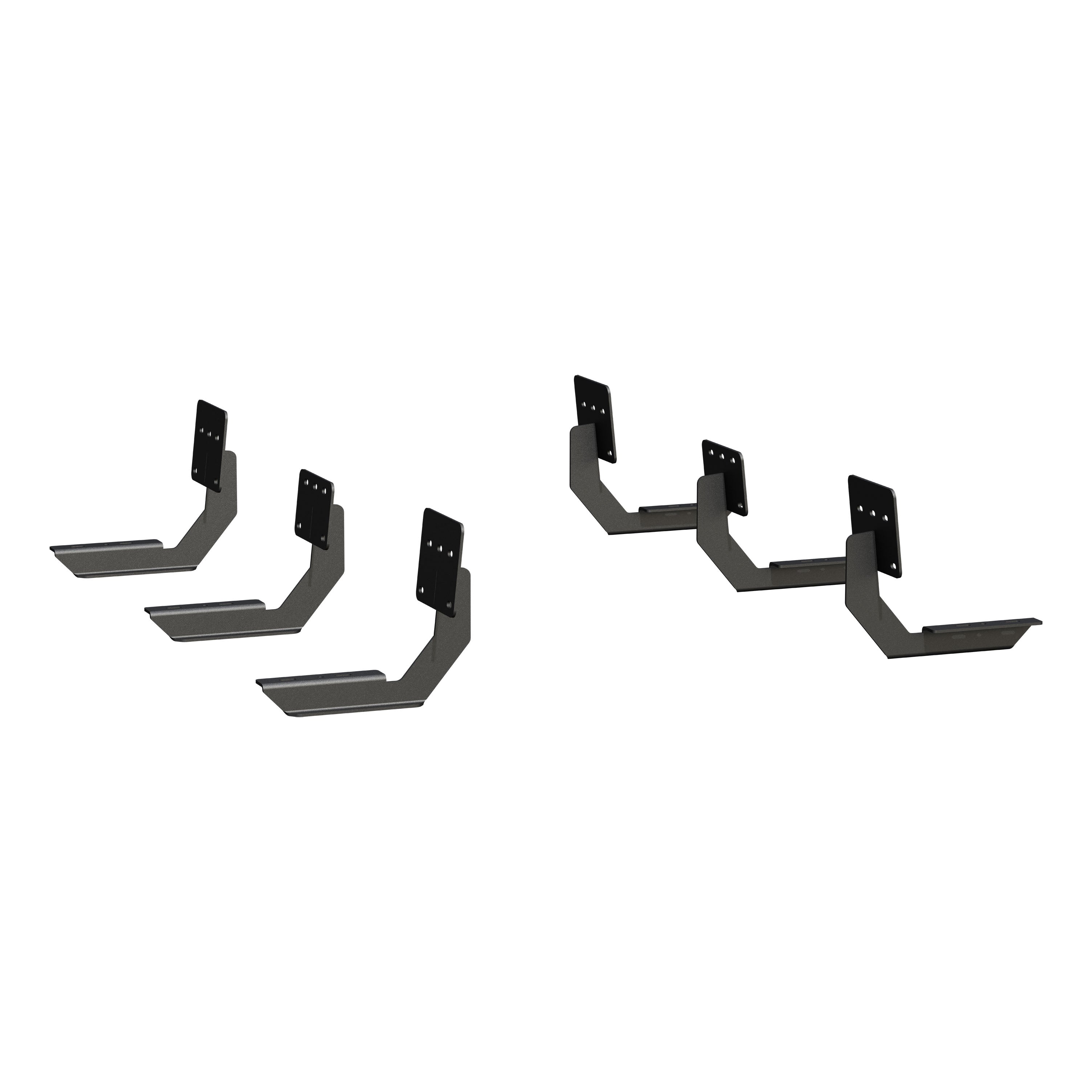 LUVERNE Regal 7 Black Stainless 78" Oval Side Steps, 2019-2026 Ram 1500