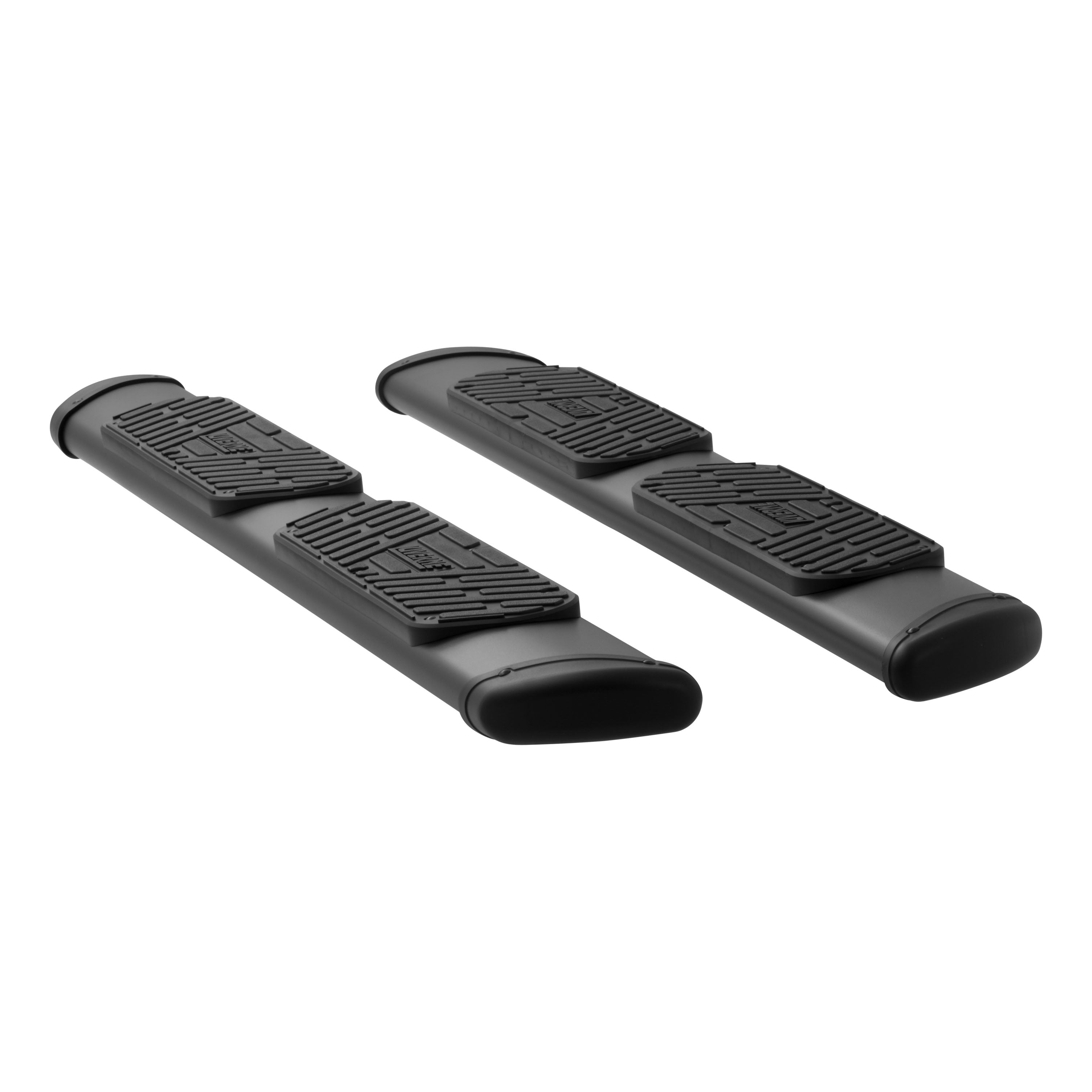 LUVERNE Regal 7 Black Stainless 78" Oval Side Steps (No Brackets), 1999-2026 Ford F-250/F-350/F-450 Super Duty, 2007-2021 Toyota Tundra, 2009-2026 Ford F-150 & more