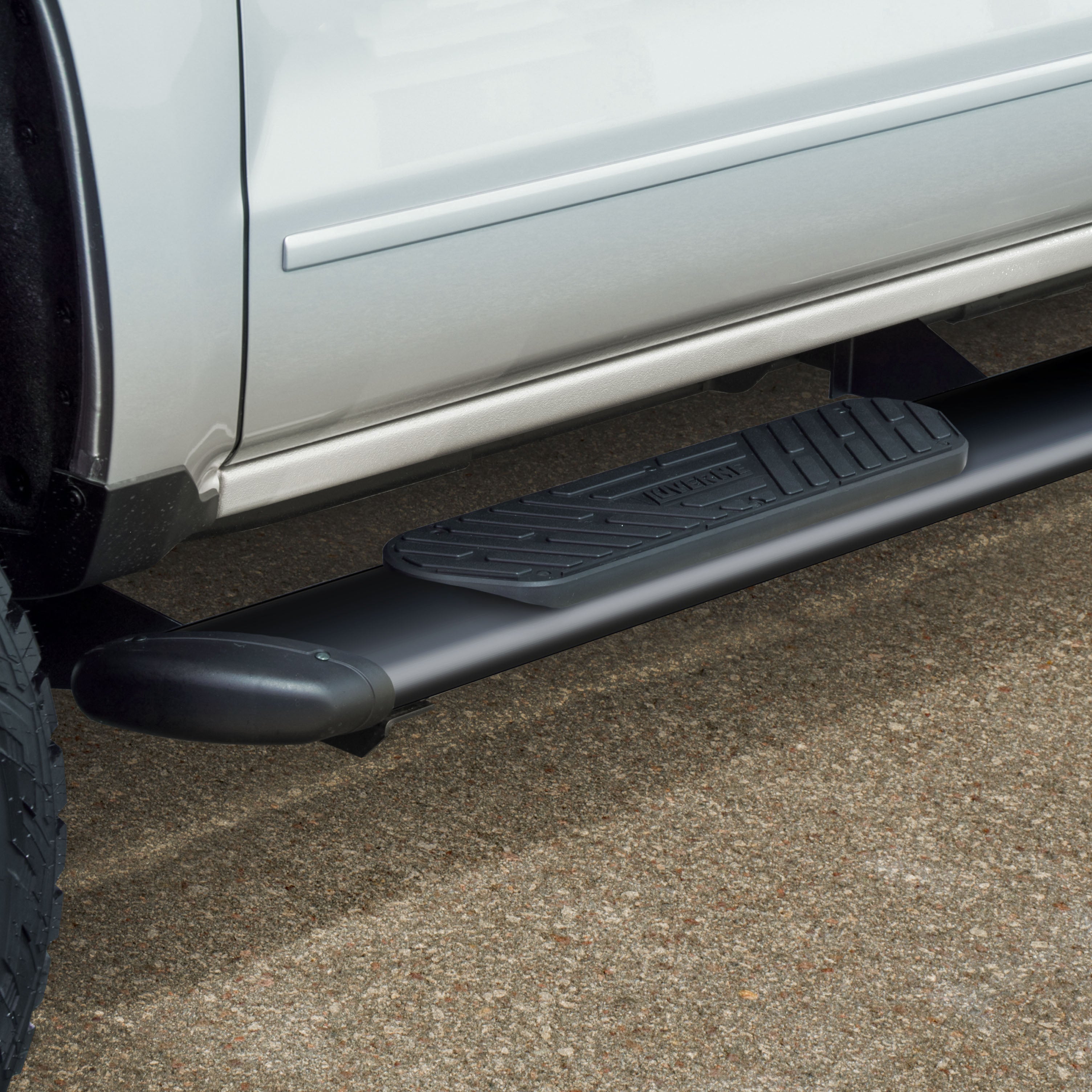 LUVERNE LUVERNE 277088-401535 Black Stainless 88" Side Steps for, 2022-2025 Ford F-150 Lightning