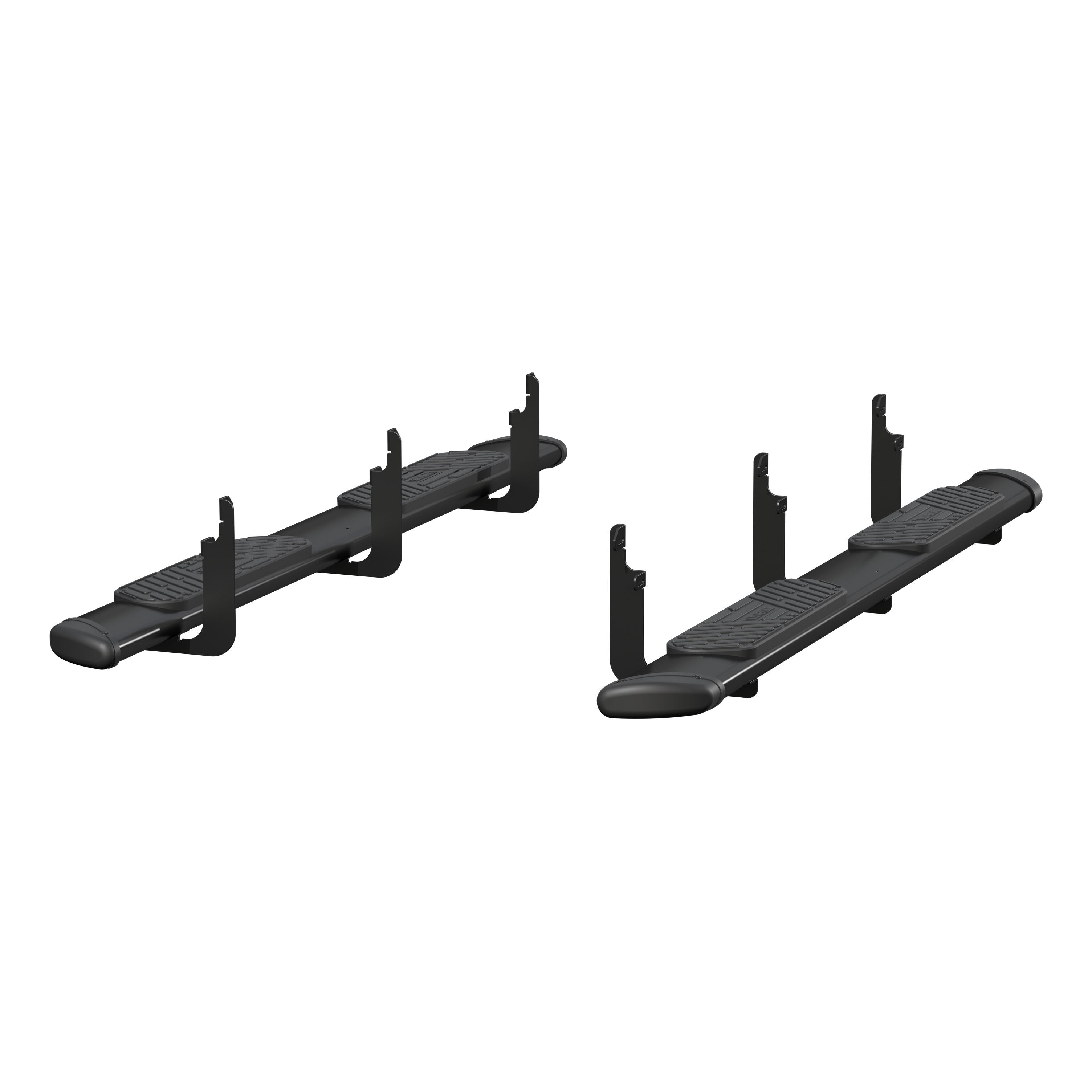 LUVERNE Regal 7 Black Stainless 88" Oval Side Steps, 2020-2026 Ford F-250/F-350/F-450 Super Duty