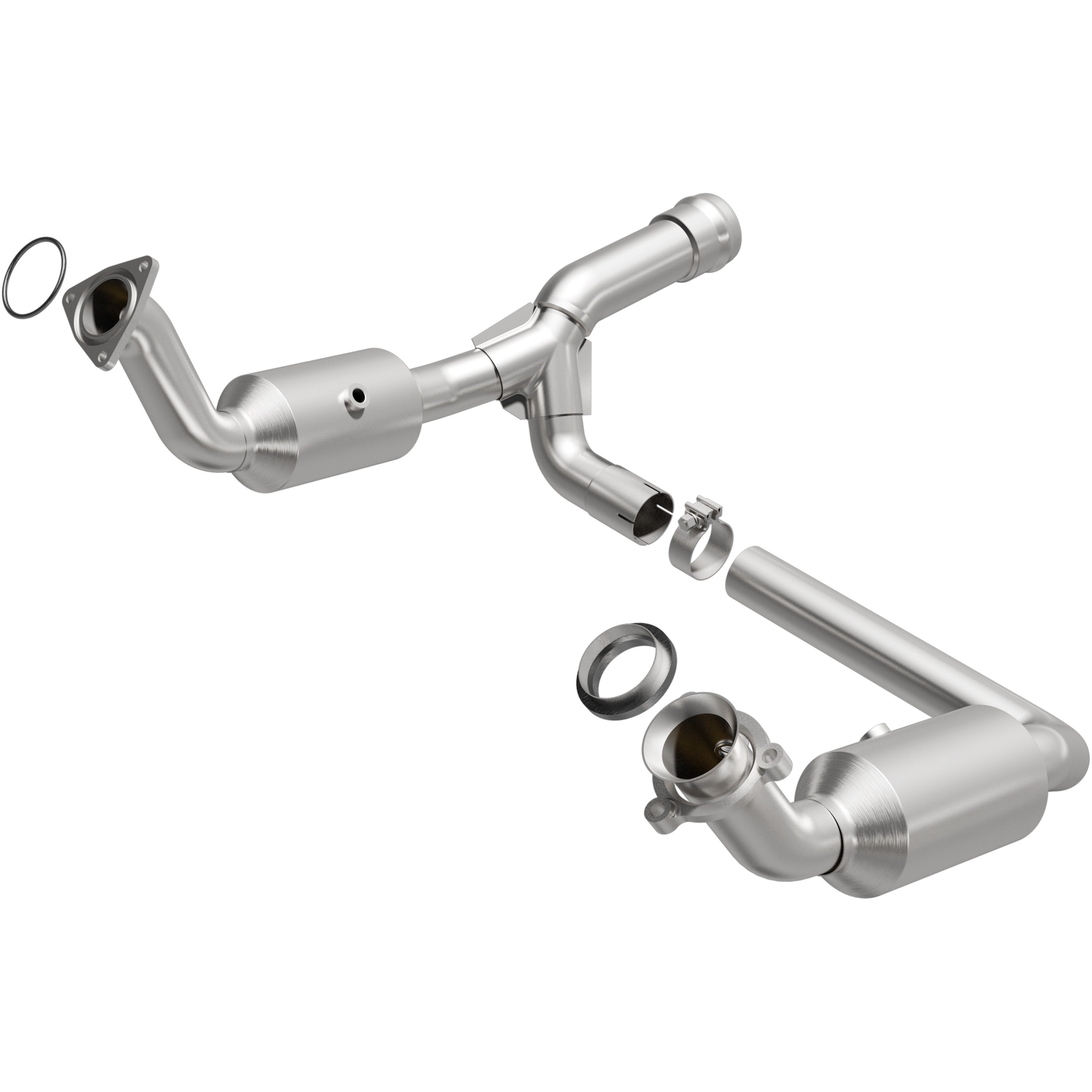 19-23 Chevrolet Silverado 1500 / GMC Sierra 1500 / 21-23 Cadillac Escalade/ESV / Chevrolet Suburban / Tahoe / GMC Yukon/Yukon XL OEM Grade Federal/EPA Compliant Direct-Fit Catalytic Converter