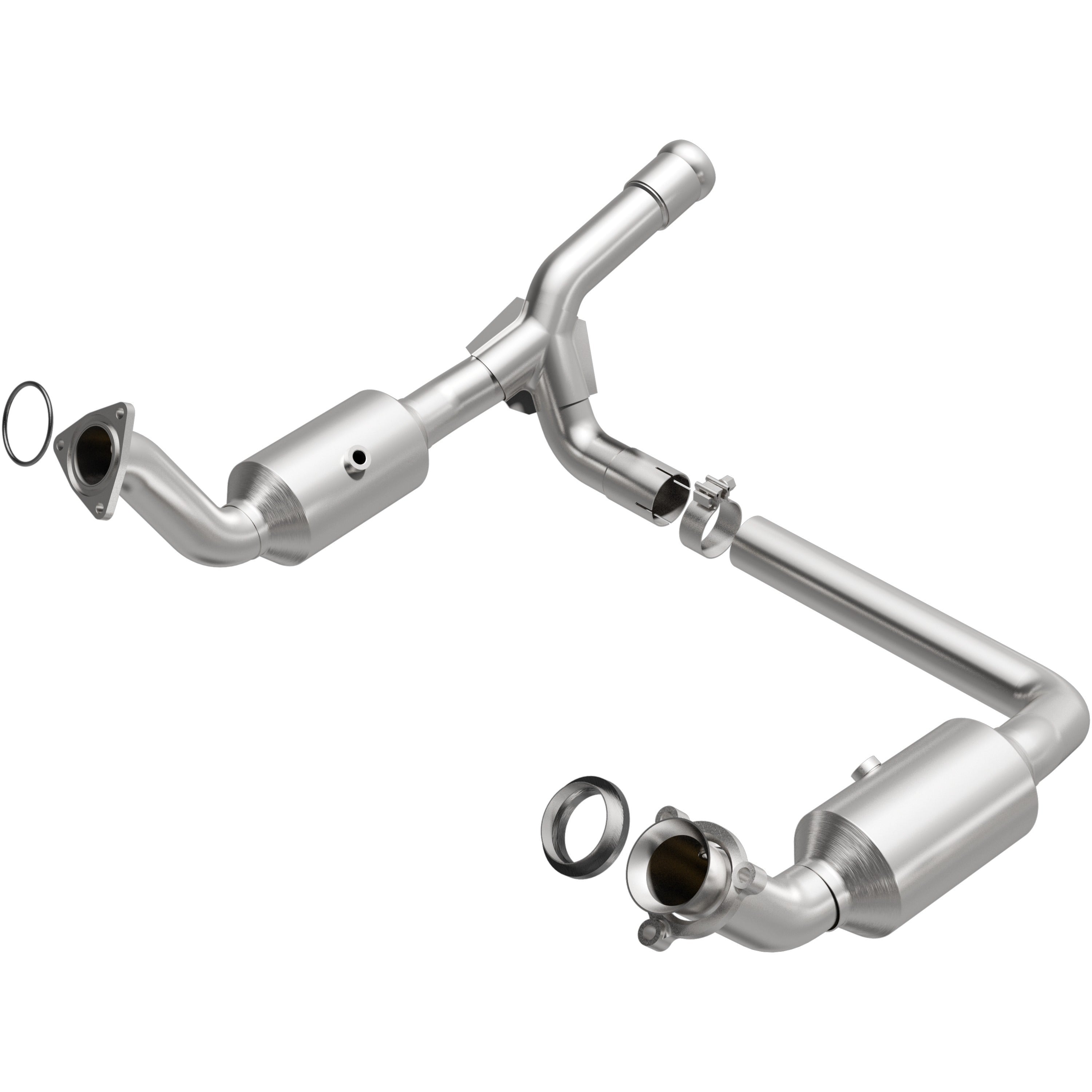 19-23 Chevrolet Silverado 1500 / GMC Sierra 1500 / 21-23 Chevrolet Suburban / Tahoe / GMC Yukon/Yukon XL OEM Grade Federal/EPA Compliant Direct-Fit Catalytic Converter